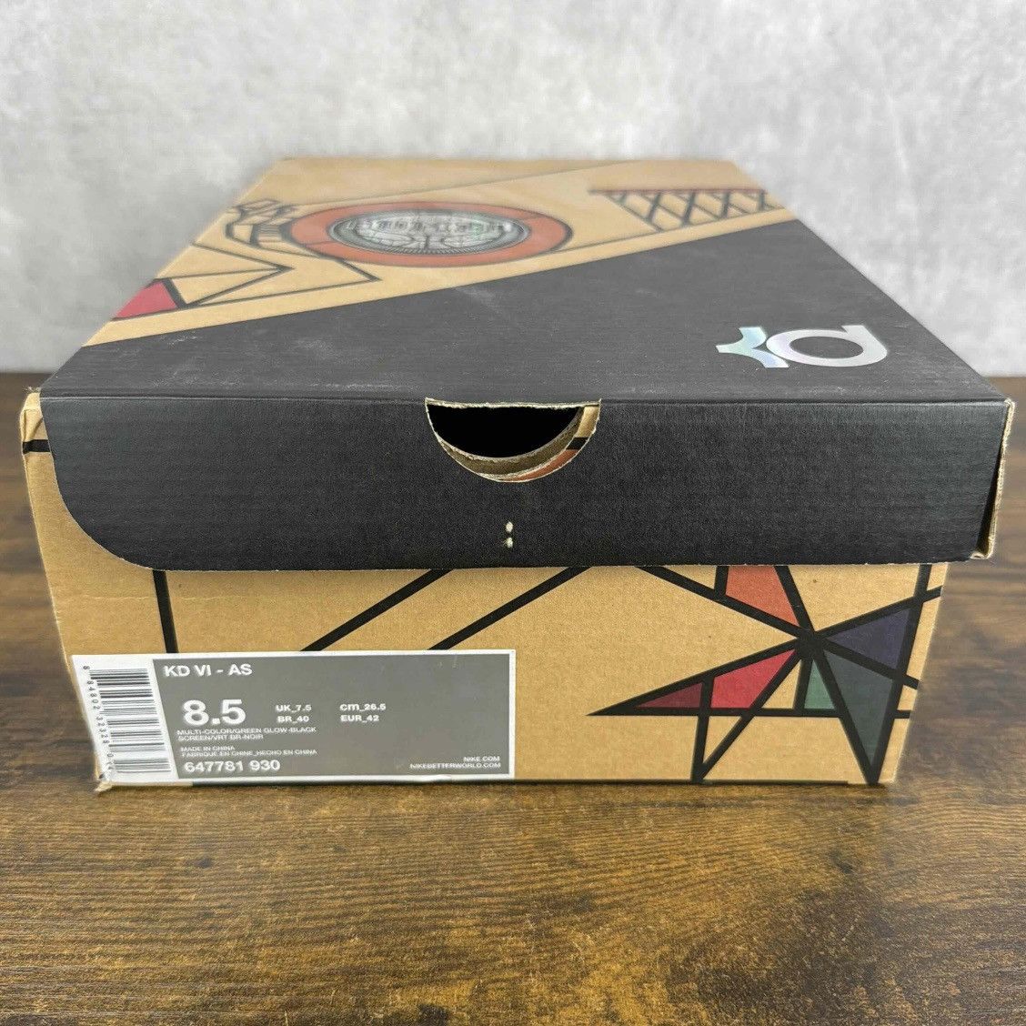 Nike Nike KD 6 All-Star Illusion 2014 Size 8.5 647781-930 OG Rare Size US 8.5 / EU 41-42 - 10 Thumbnail