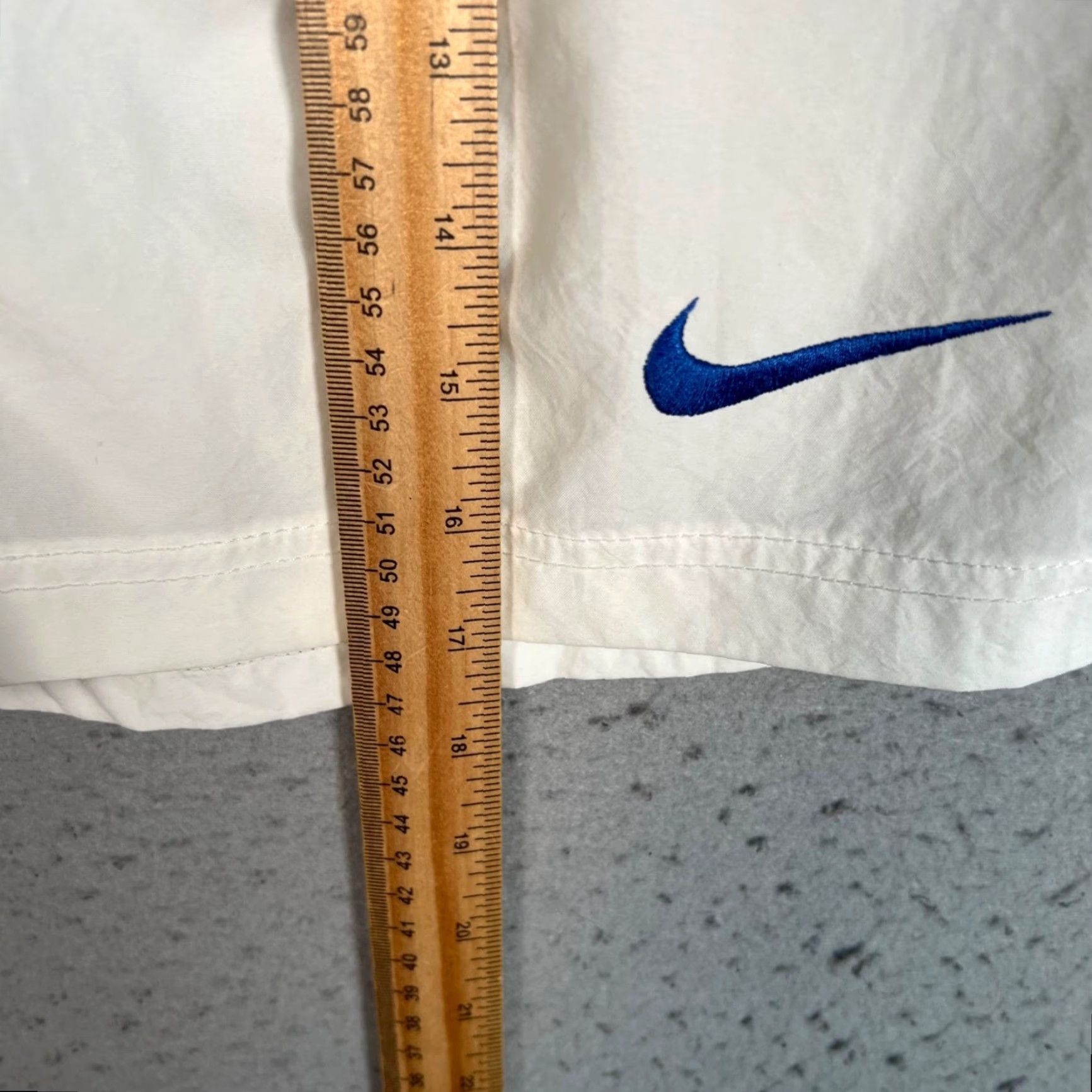 Nike Nike Premier Mens Size Medium White Athletic Shorts With Tan Trim Size 32" / US 10 / IT 46 - 7 Thumbnail