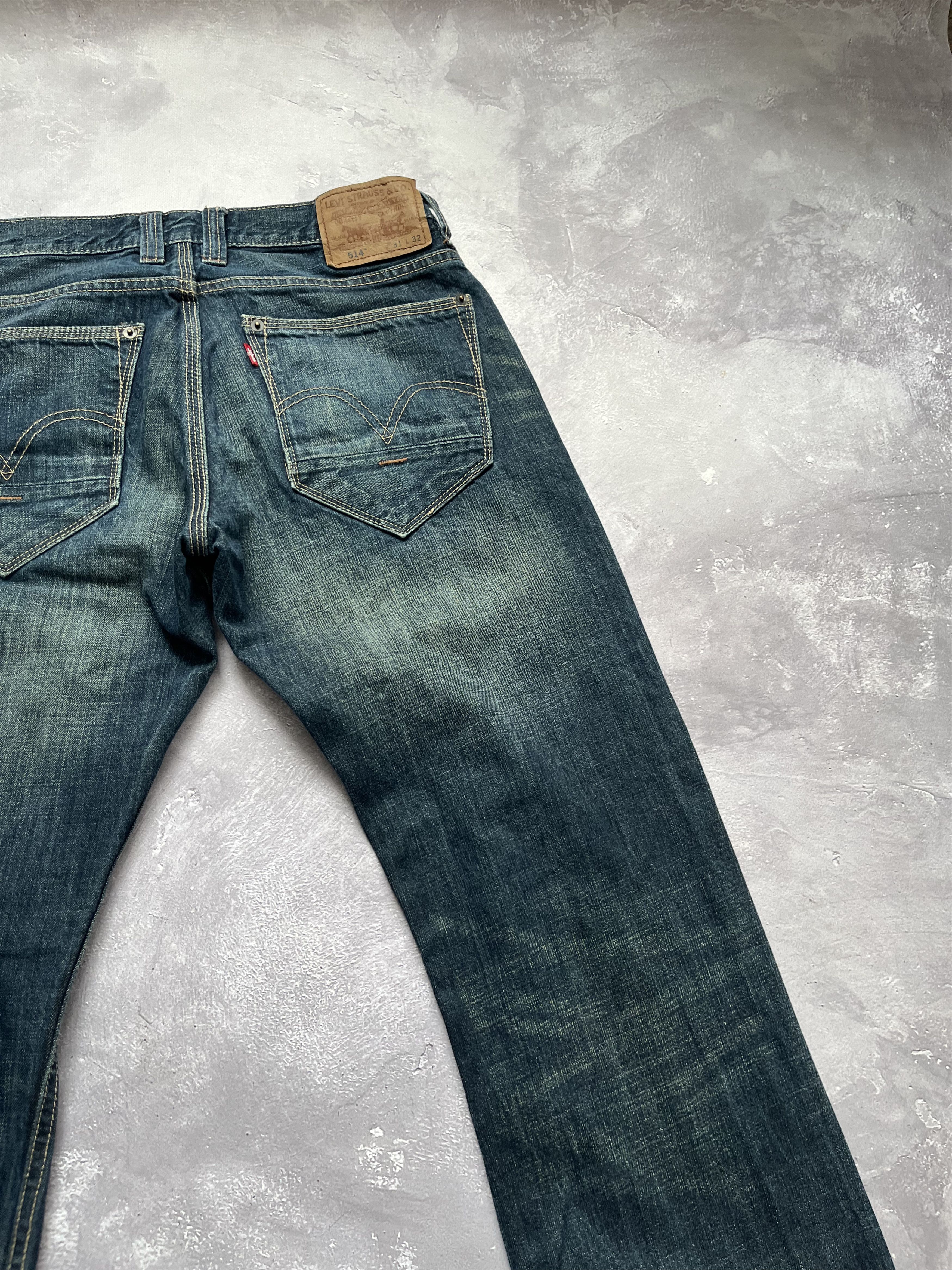 Levi's Levi’s 514 Slim Straight blue jeans Mens Size 31 X 32 Size US 31 - 15 Thumbnail