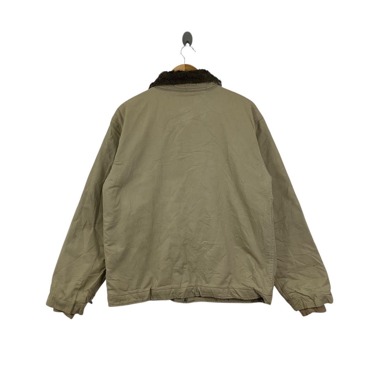 Vintage Vintage SOLJAH HAWAII Shearling Lining Chore Jacket Heavy Size US L / EU 52-54 / 3 - 8 Thumbnail