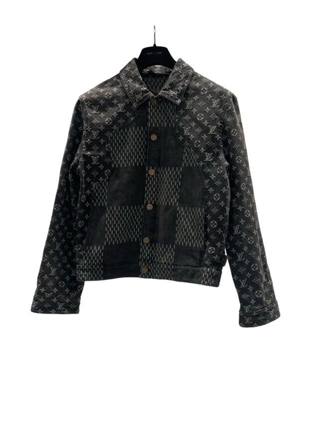 Louis Vuitton 22SS Louis Vuitton x NIGO Monogram Denim Jacket