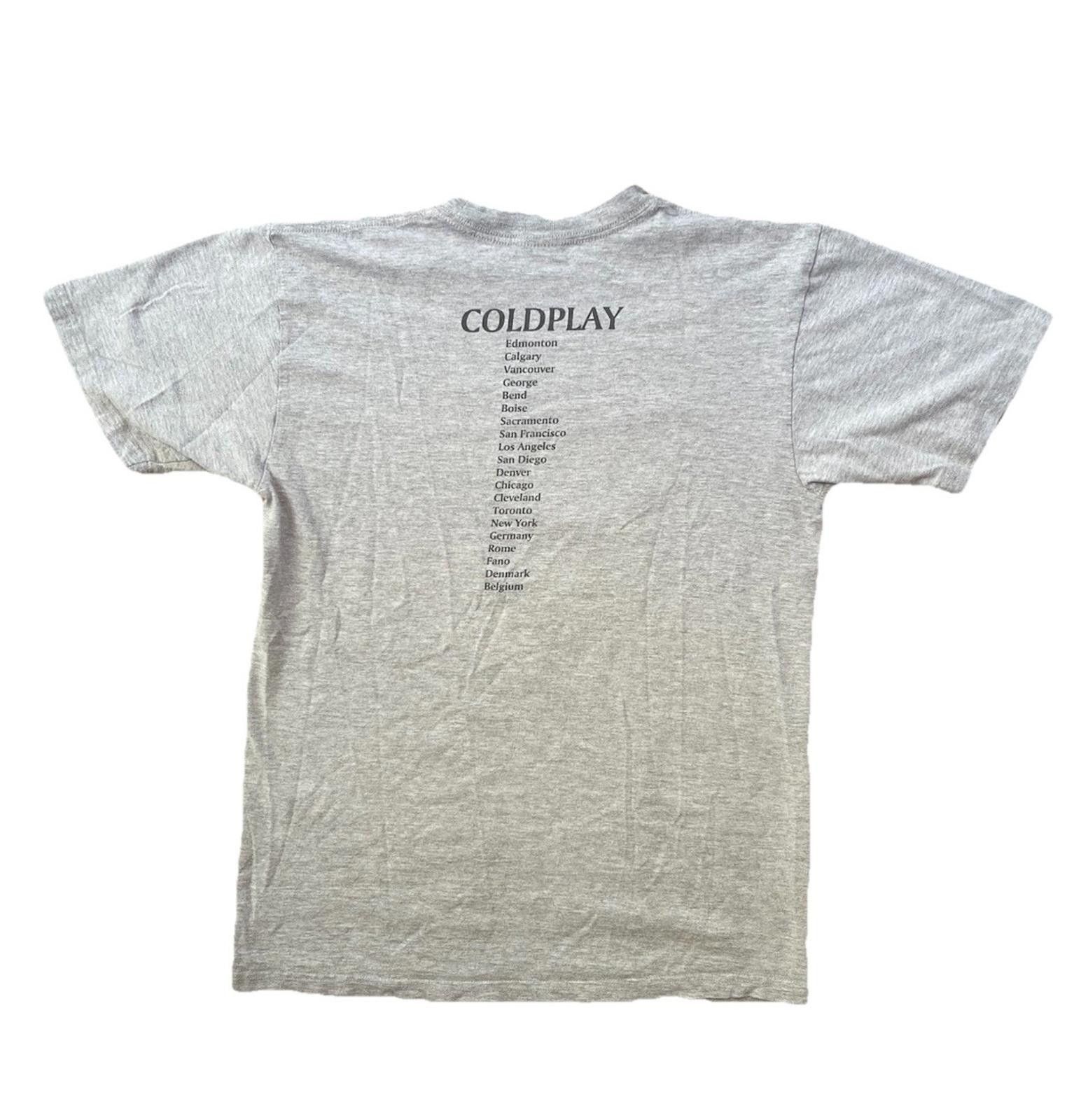 Band Tees VTG 2002 Coldplay A Rush of Blood To The Head Concert Band T Size US M / EU 48-50 / 2 - 2 Thumbnail