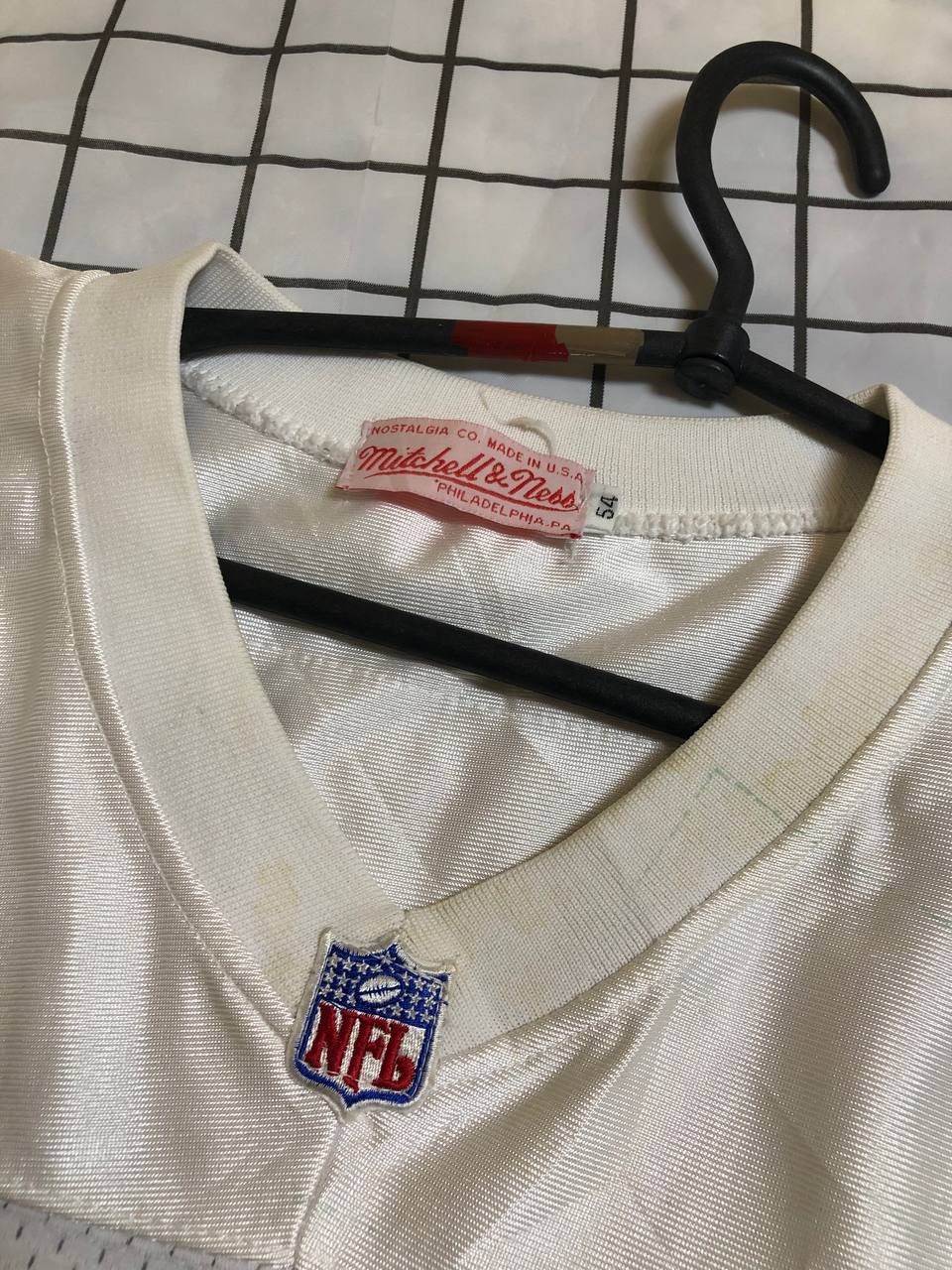 NFL Mitchell & Ness Montana White San Francisco Legacy Jersey Size US L / EU 52-54 / 3 - 11 Thumbnail