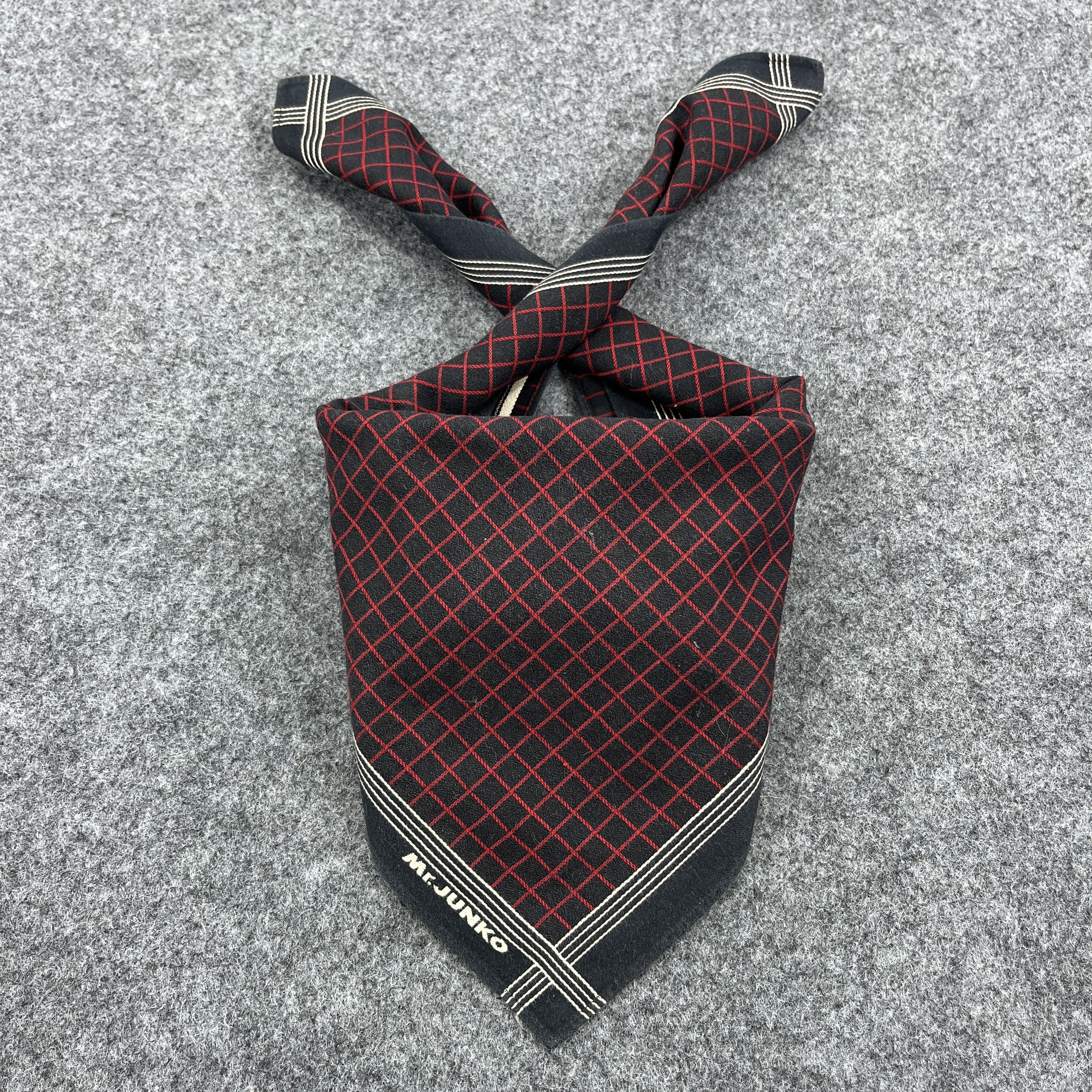 Vintage Mr. Junko Handkerchief / Bandana / Neckerchief B546 Size ONE SIZE - 1 Thumbnail