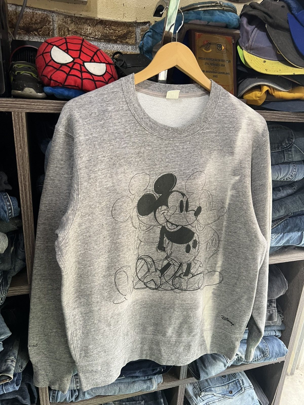 Andy Warhol × Uniqlo 🔥Andy Warhol x Uniqlo x Mickey Mouse Crewneck Sweatshirt Size US M / EU 48-50 / 2 - 8 Thumbnail