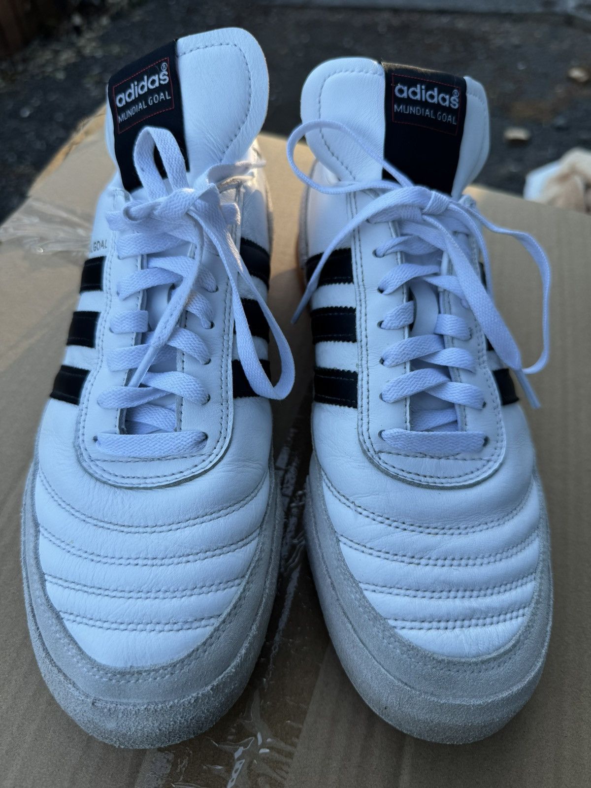 Adidas Adidas Mundial Goal Low Top Soccer Football Shoes Size US 9 / EU 42 - 6 Thumbnail