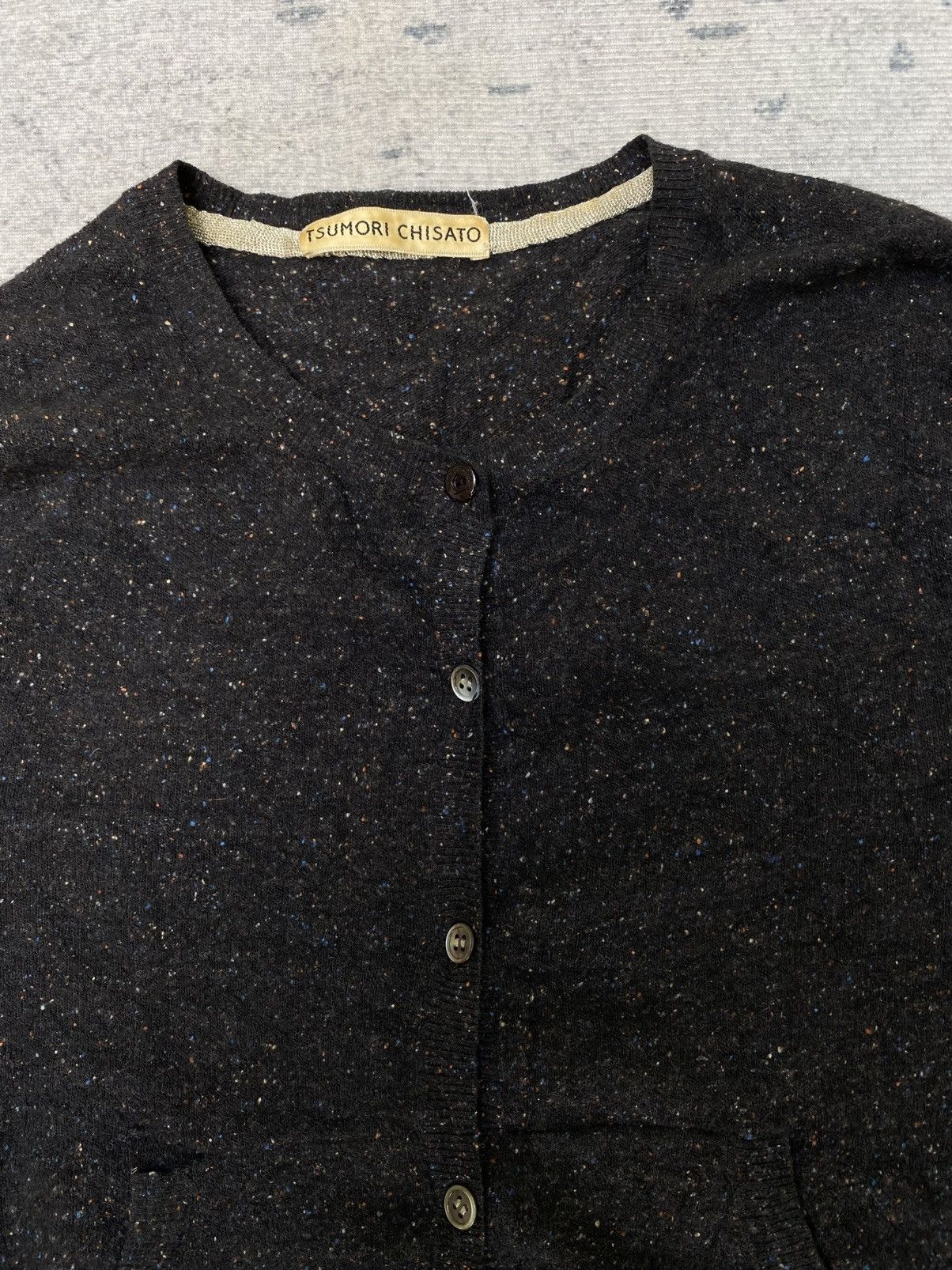 Tsumori Chisato Tsumori Chisato Cardigan Black and Blue Size S / US 4 / IT 40 - 2 Thumbnail