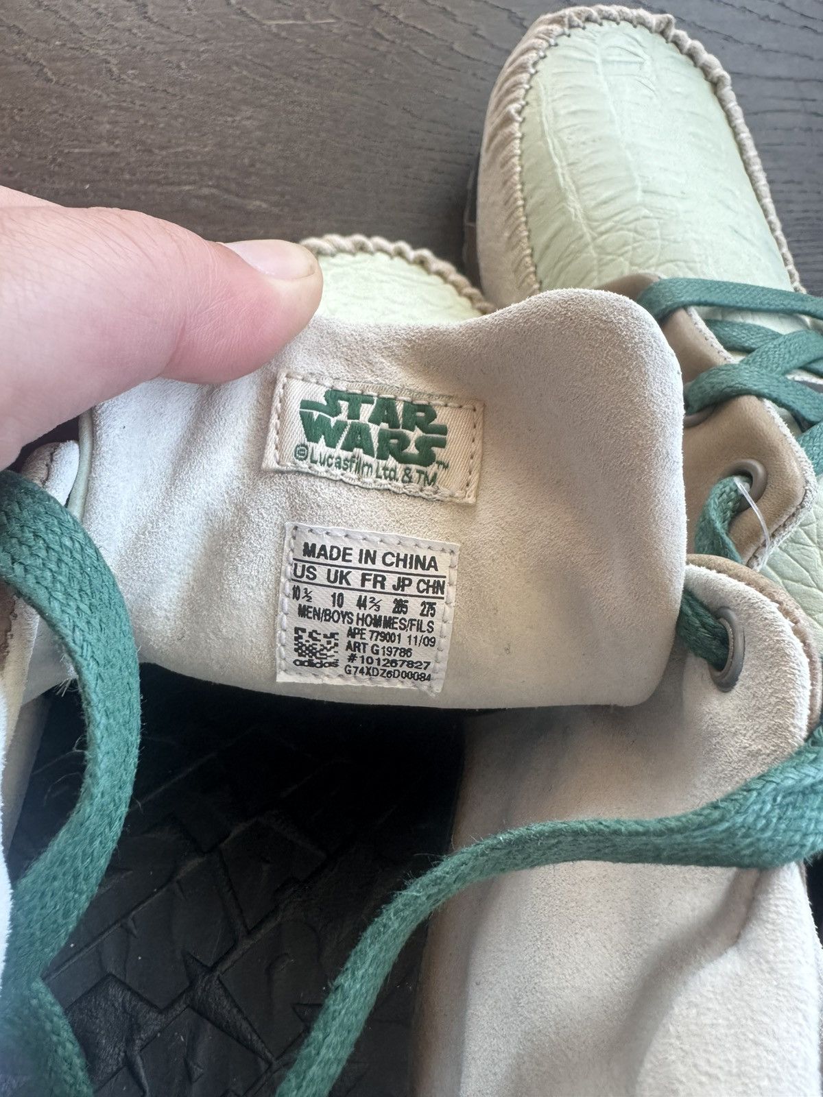 Adidas × Star Wars Adidas x Star Wars ZX 700 Boat “Yoda” New in Box US10.5 Size US 10.5 / EU 43-44 - 7 Thumbnail