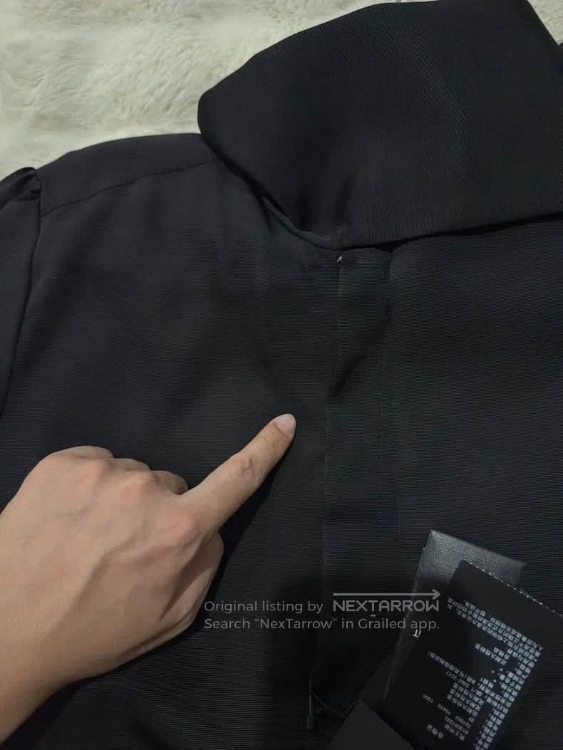 Saint Laurent Paris Saint Laurent Paris size 39 Large Bow Collar Shirt Size US M / EU 48-50 / 2 - 8 Thumbnail
