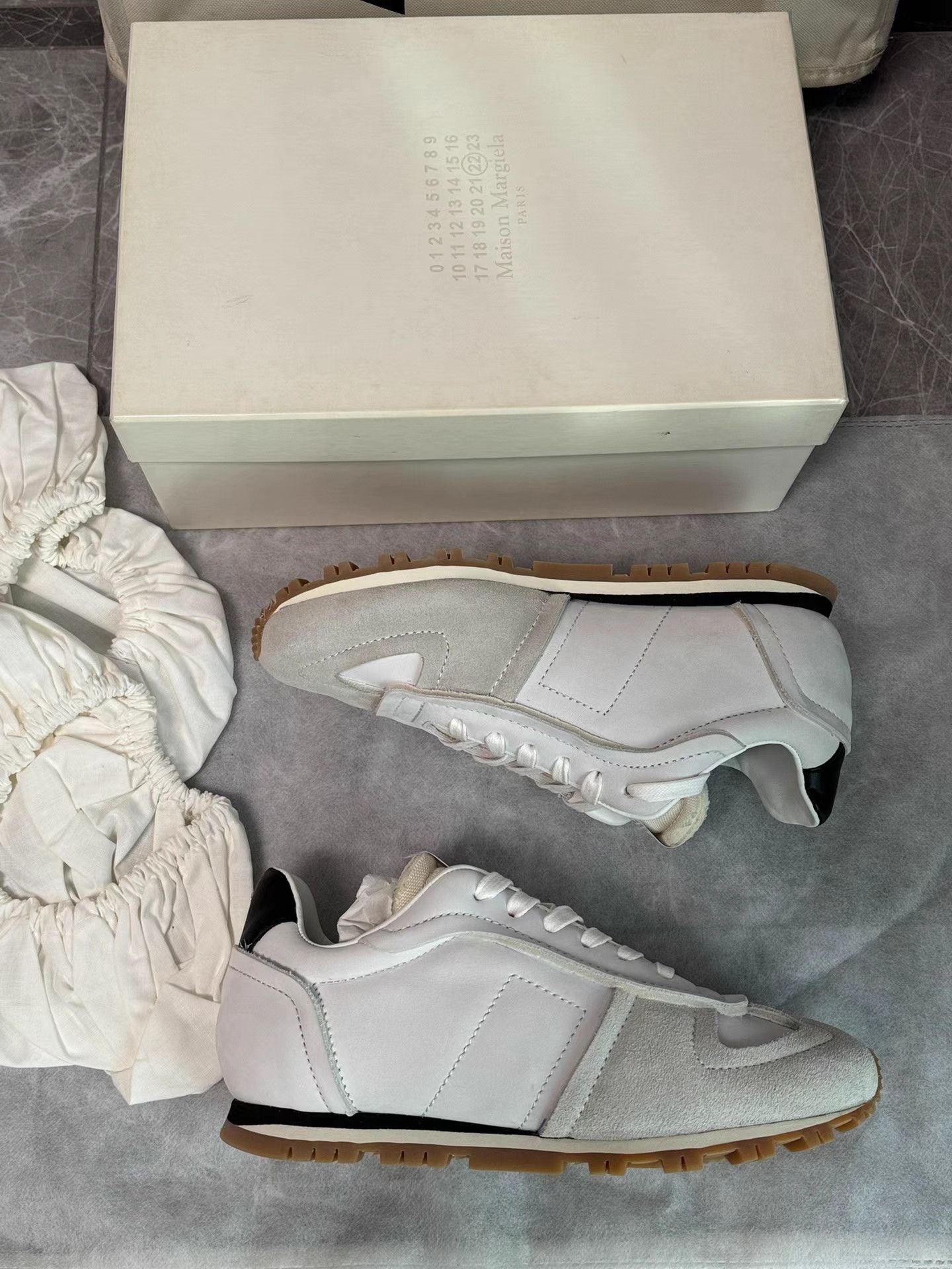 Maison Margiela Maison Margiela Deconstructed German Trainer Sneakers K6 Size US 8 / IT 38 - 6 Thumbnail