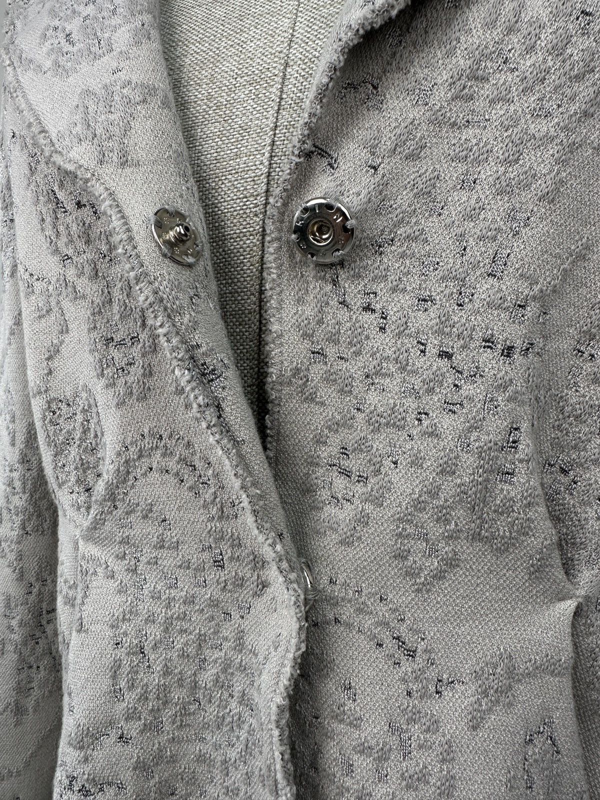 Transit TRANSIT PAR SUCH Avant Garde Asymmetrical Jacquard Jacket Size M / US 6-8 / IT 42-44 - 7 Thumbnail