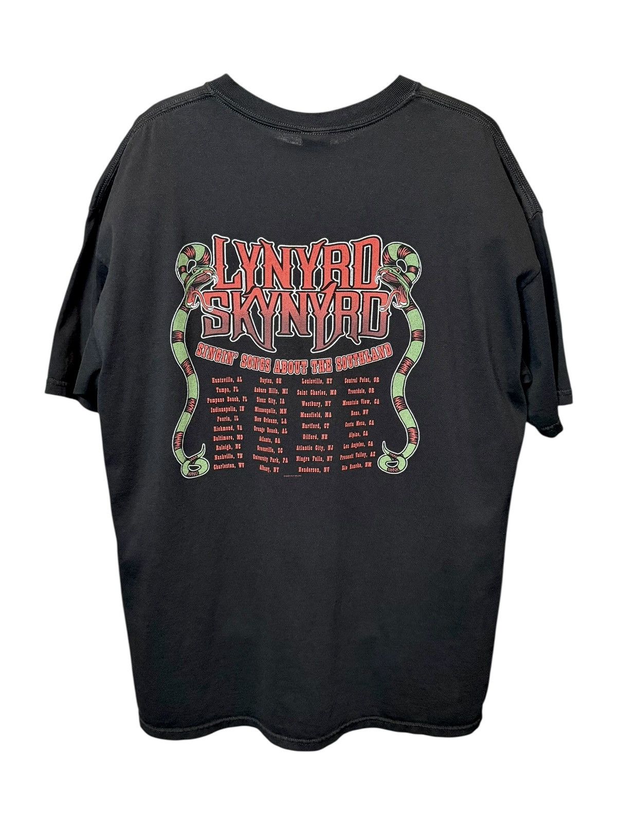 Band Tees 2007 Lynyrd Skynyrd Southern Rock Band T-Shirt, Size XXL! Size US XXL / EU 58 / 5 - 3 Thumbnail