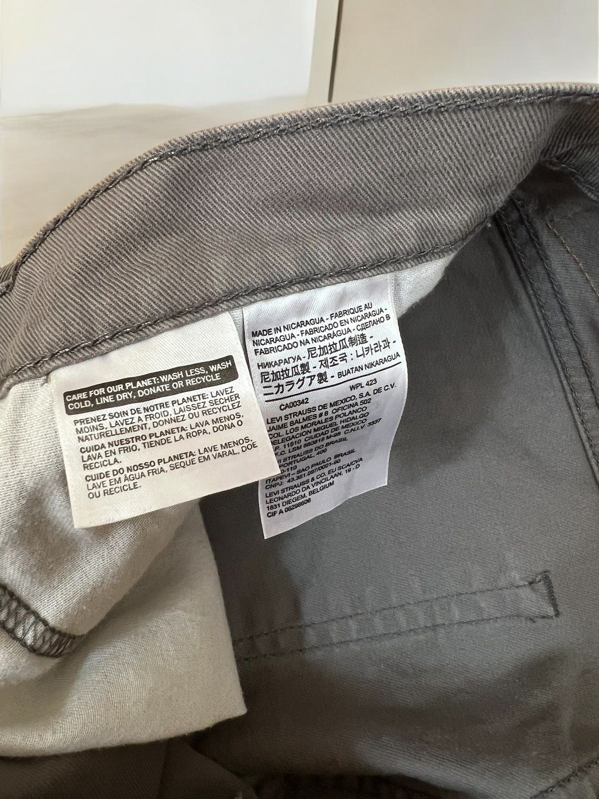 Levi's Levi’s 511 grey denim shorts size W34 Size US 34 / EU 50 - 4 Thumbnail