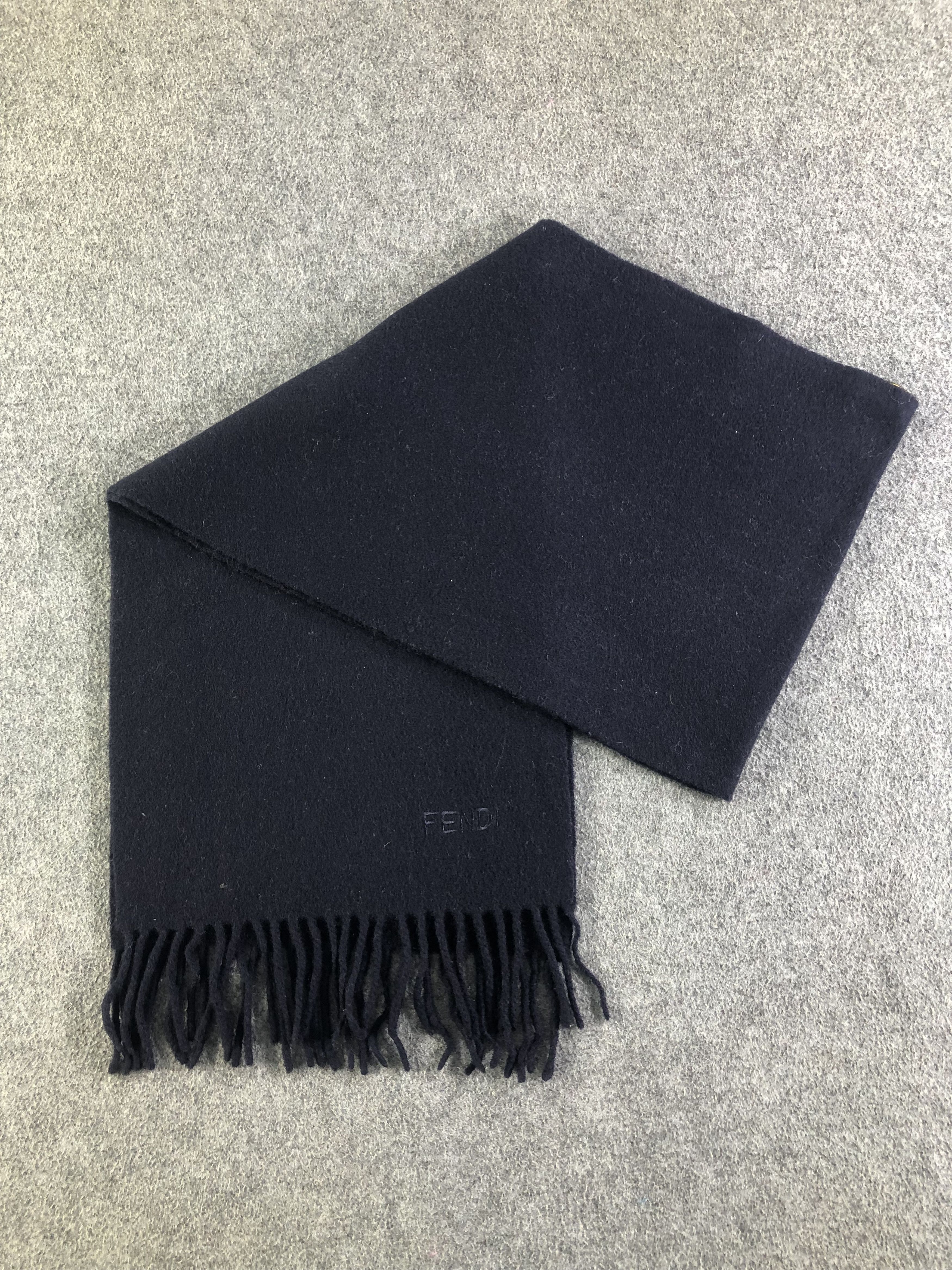 Vintage Fendi Plain Scarf / Muffler / Neckwear SS1294 Size ONE SIZE - 5 Thumbnail
