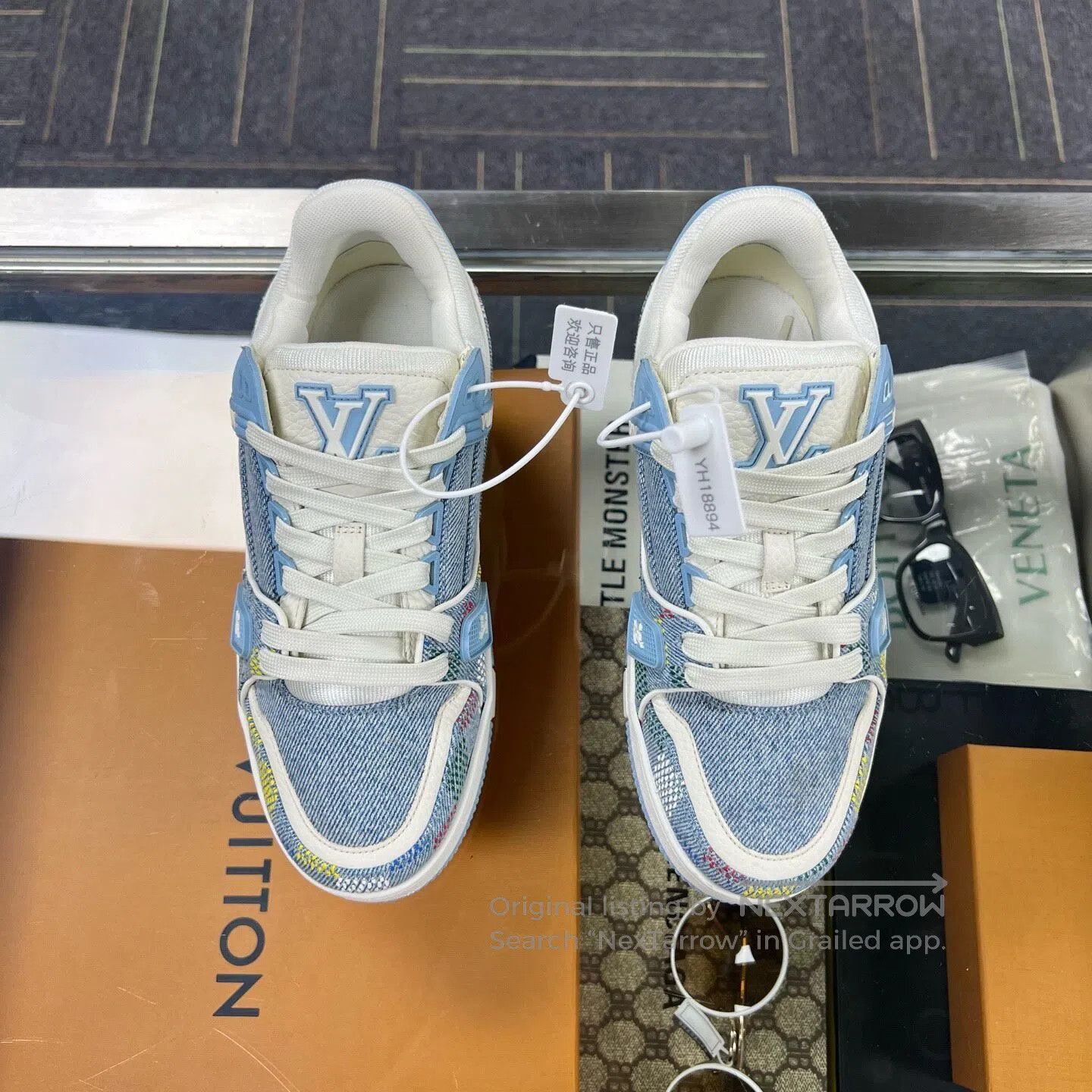 Louis Vuitton Louis Vuitton SS25 Color Chessboard shoes Size US 6.5 / IT 36.5 - 1 Thumbnail