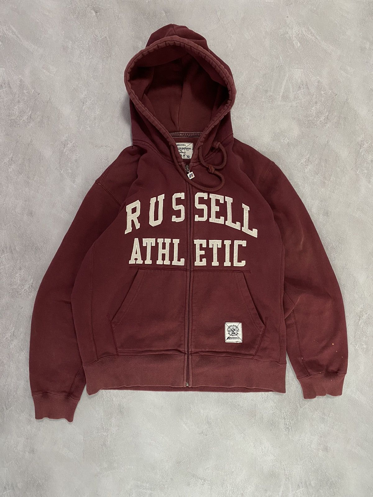 Russell Athletic 90s Russell Athletic Boxy Fit Blank Hoodie BIG LOGO +PATCH🔥 Size US XL / EU 56 / 4 - 2 Thumbnail