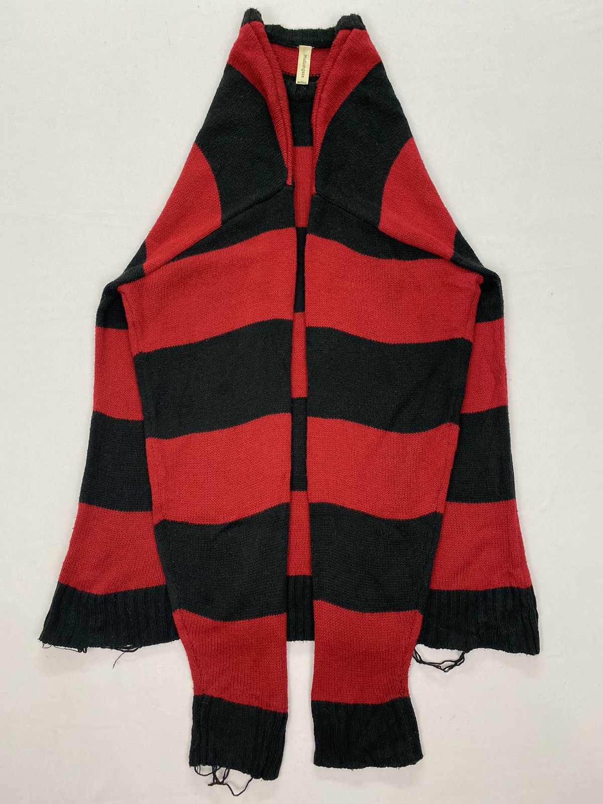 Japanese Brand Modishgaze Distressed Knit Sweater Size US M / EU 48-50 / 2 - 6 Thumbnail