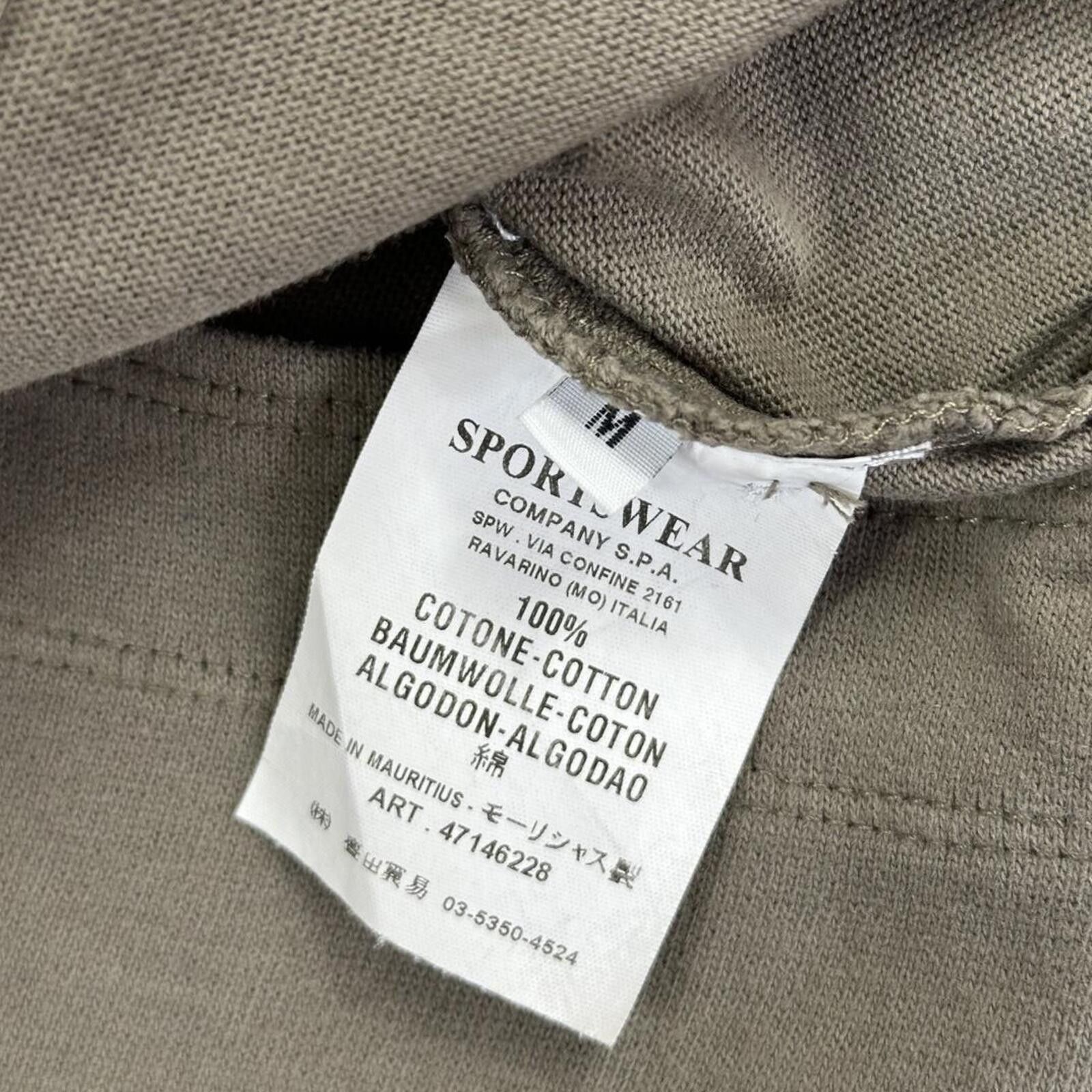 Stone Island Stone Island Denims Full Zip Jumper Khaki Green Medium Size US M / EU 48-50 / 2 - 5 Thumbnail