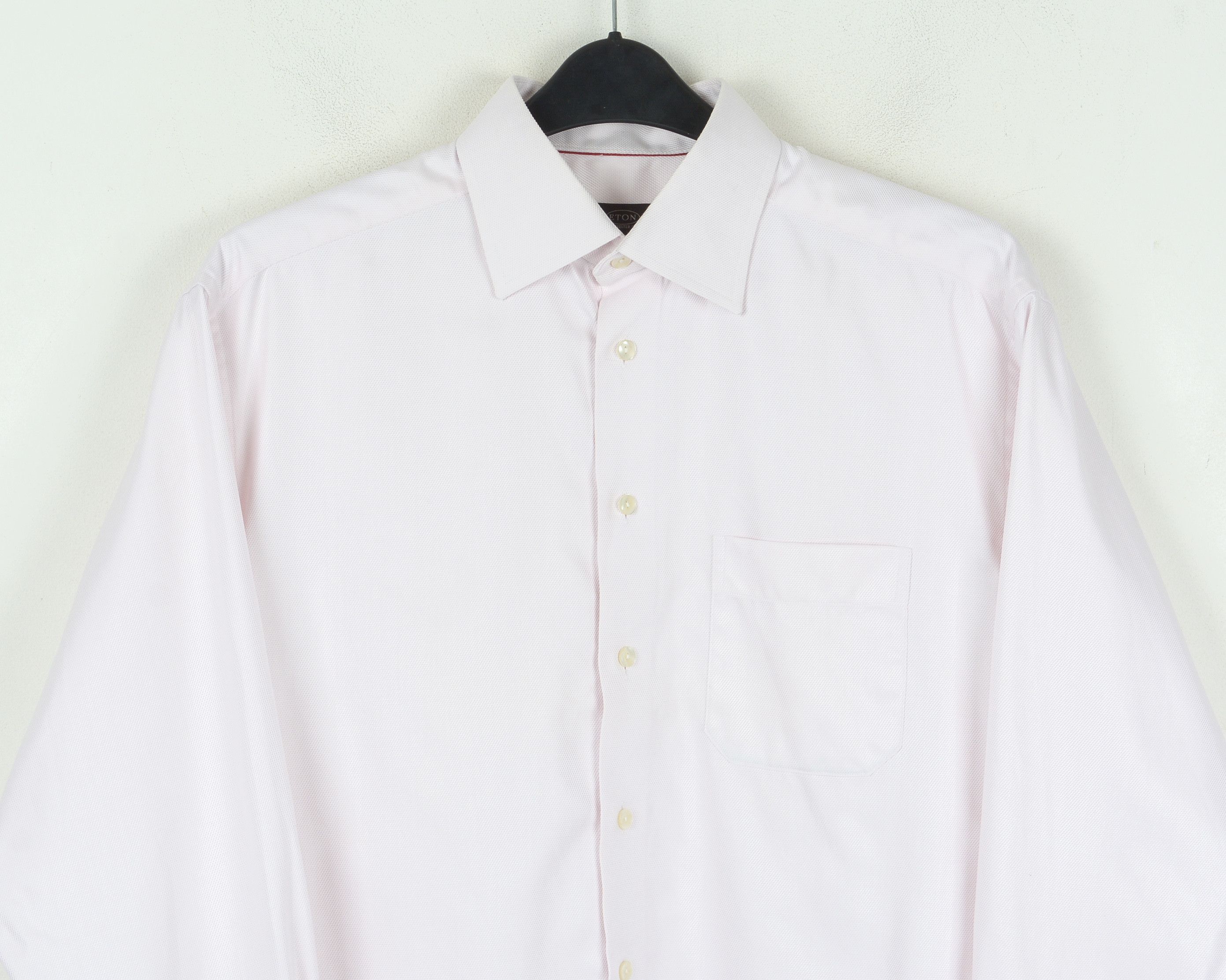 Eton Men's Quality Cotton Shirt 40 Formal Button Up Casual Top Size 40R - 2 Thumbnail