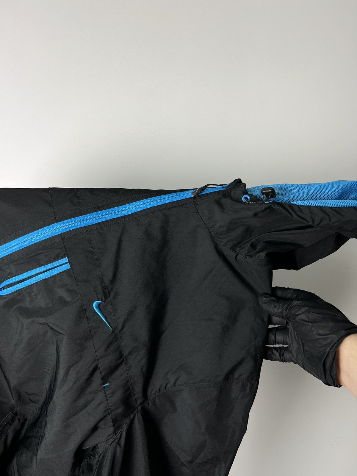 Nike Nike Vintage Jacket Y2K Drill Streetwear L Size Size US L / EU 52-54 / 3 - 6 Thumbnail