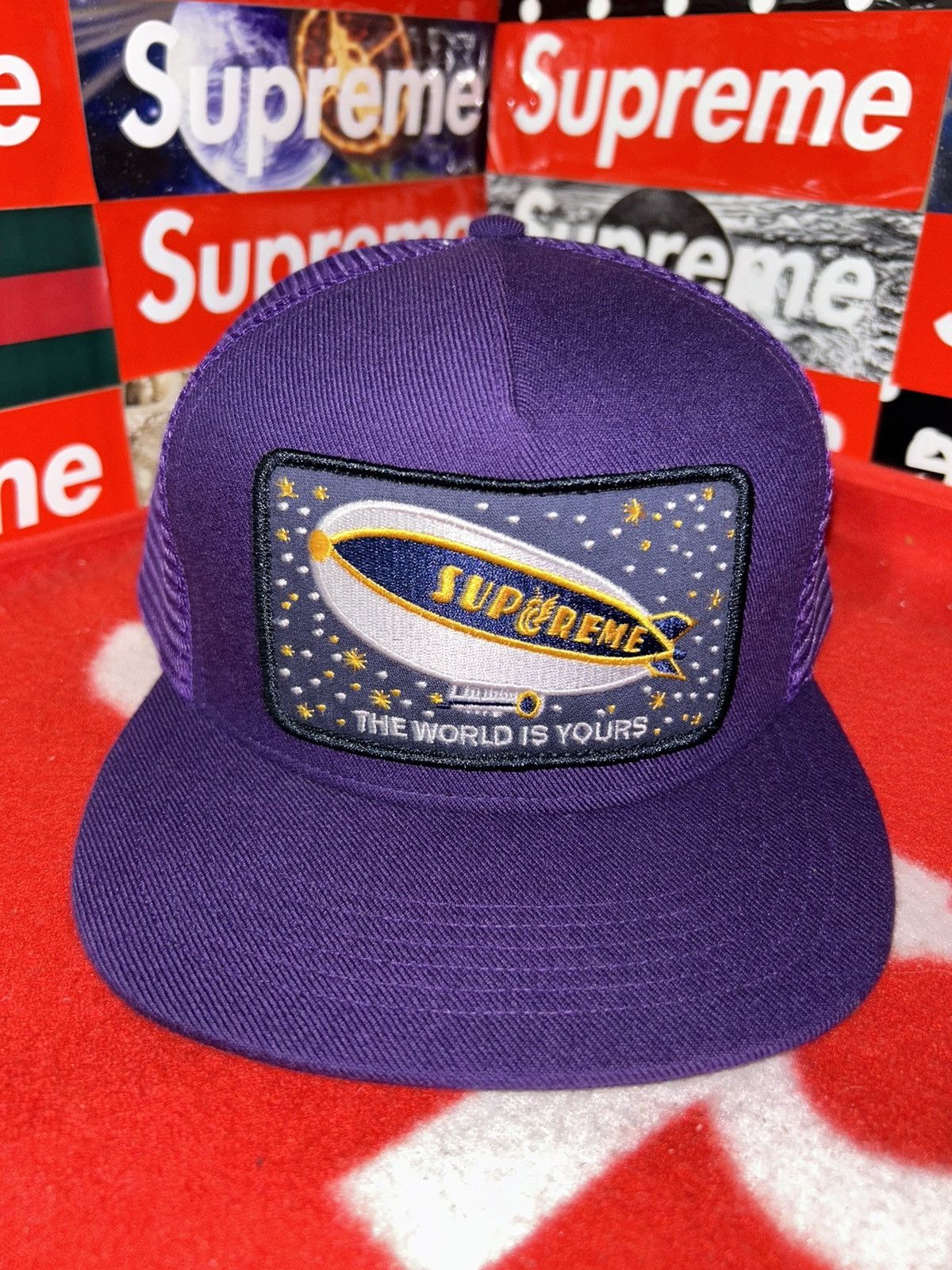 Supreme Supreme Silk Mesh Back 5-Panel Hat - Dusty Pink | Grailed