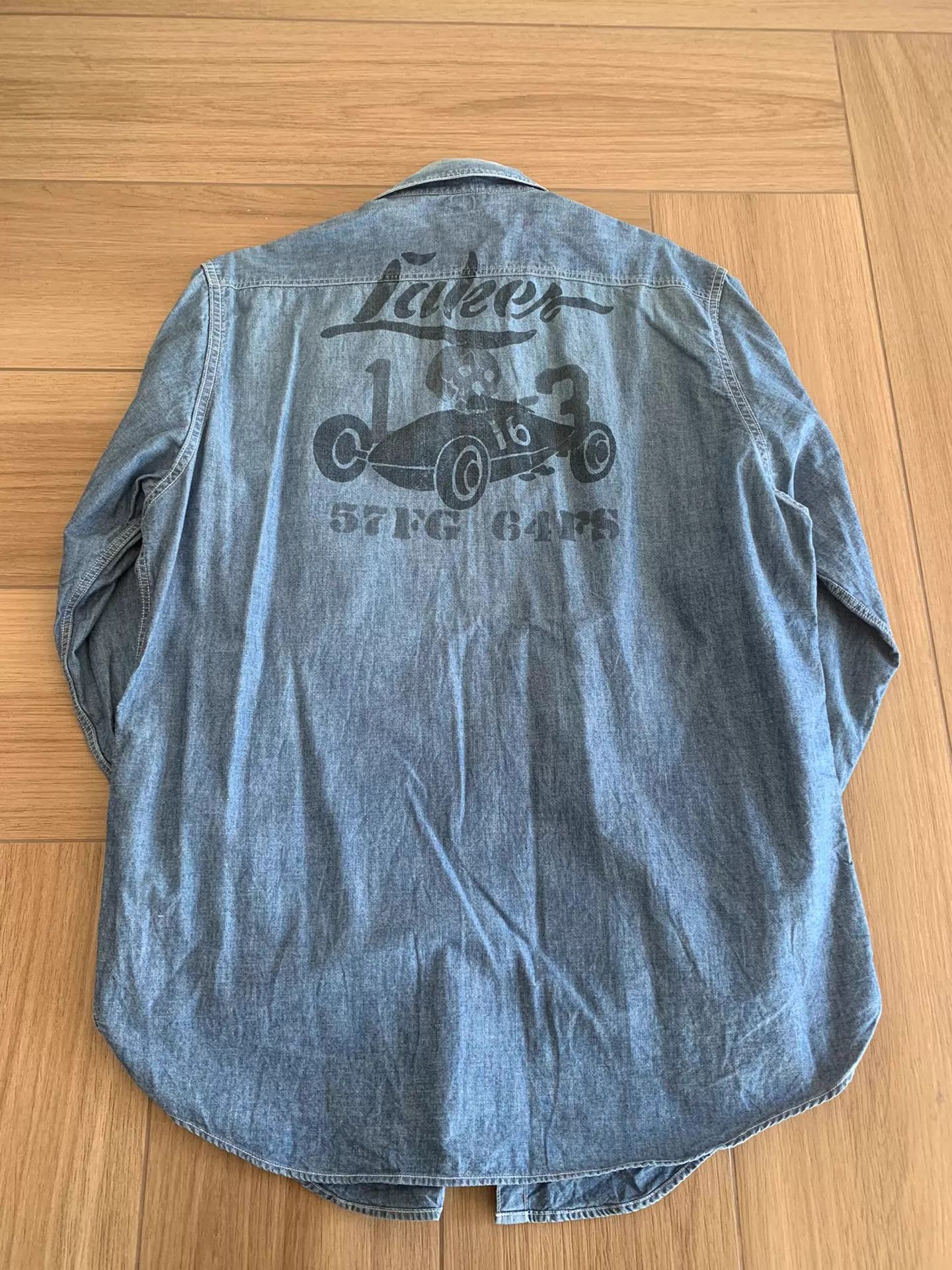 Freewheelers FREEWHEELERS Scorpion Vintage Shirt Lakes Tank Rod Size US L / EU 52-54 / 3 - 2 Thumbnail