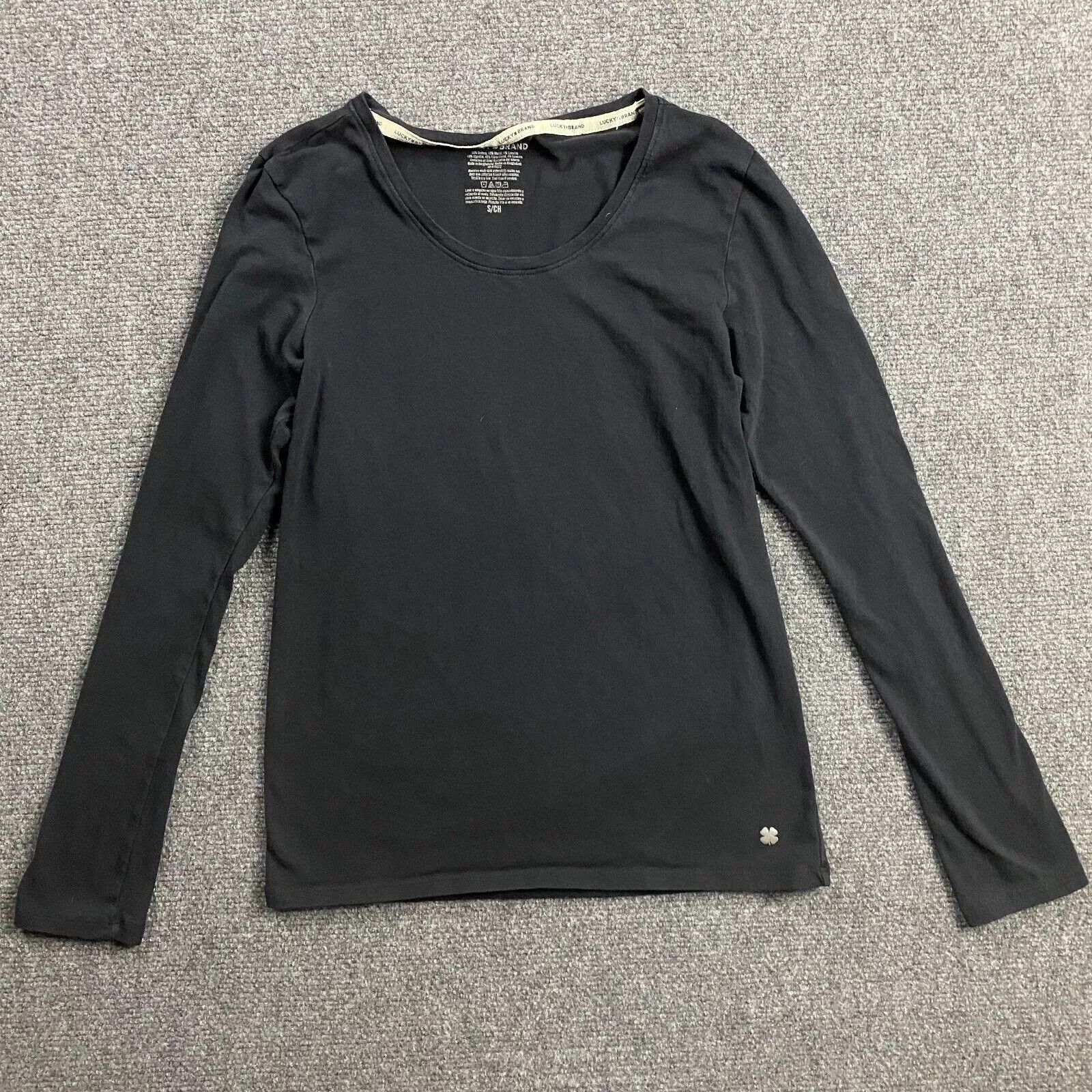Lucky Brand Lucky Brand Top Women's Small Long Sleeve Cotton Blend Size S / US 4 / IT 40 - 1 Thumbnail