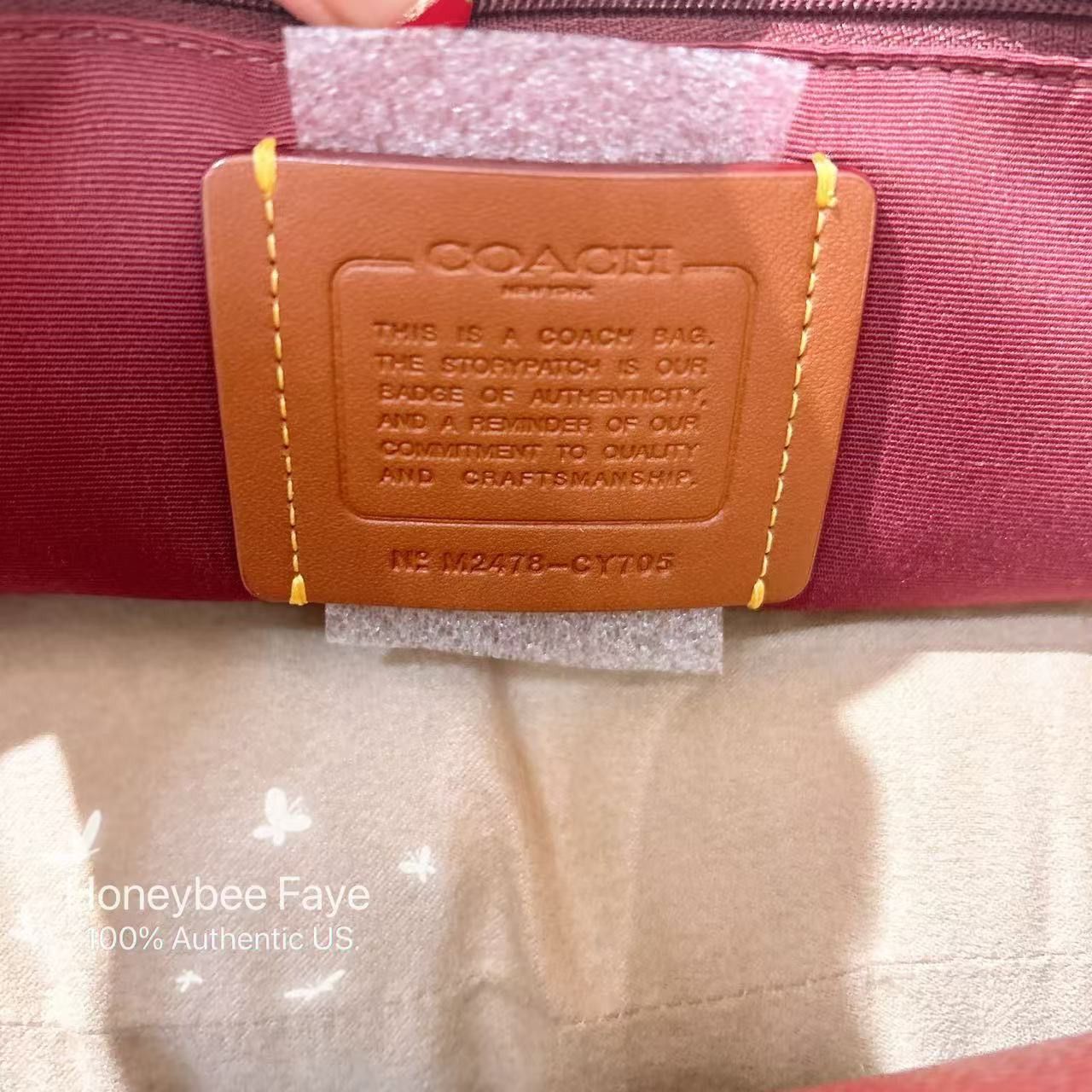 Coach City Tote Bag With Coach Graphic CY705 Size ONE SIZE - 6 Thumbnail