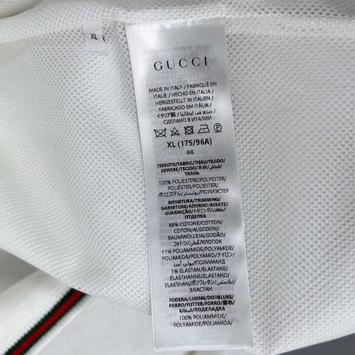 Gucci GUCCI White All-Over Print Zip Jacket XL Size XL / US 12-14 / IT 48-50 - 6 Thumbnail