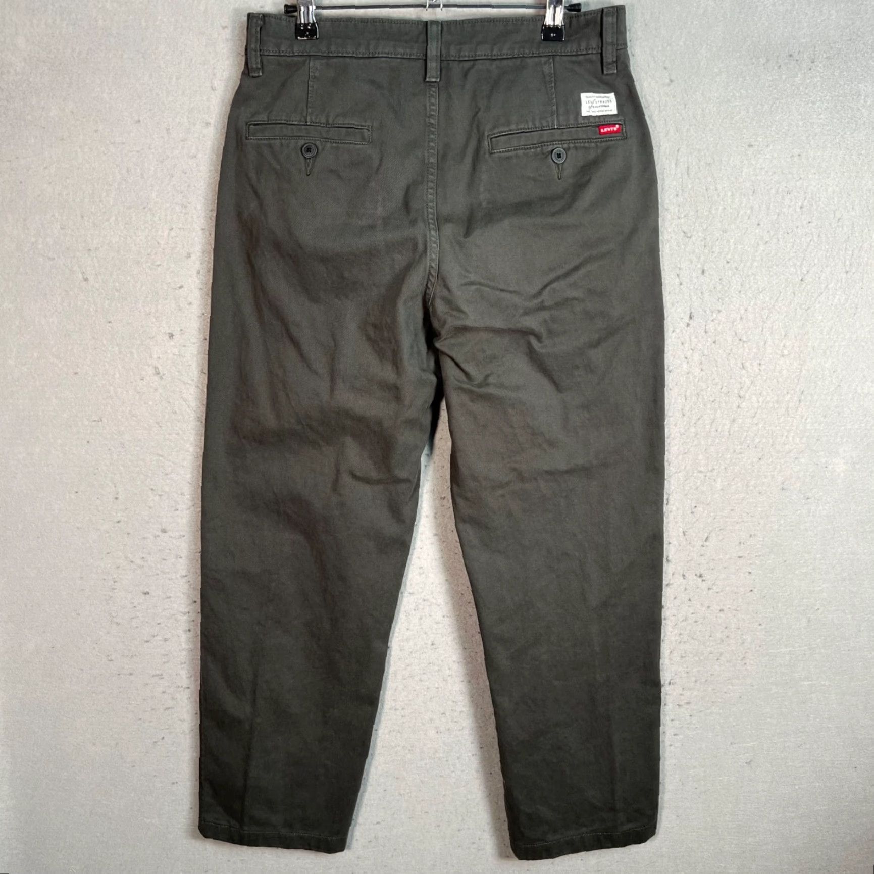 Levi's Levis XX Chino Cargo Pants Loose Straight Leg Size XL Grey w/ Drawstring Size US 36 / EU 52 - 2 Thumbnail