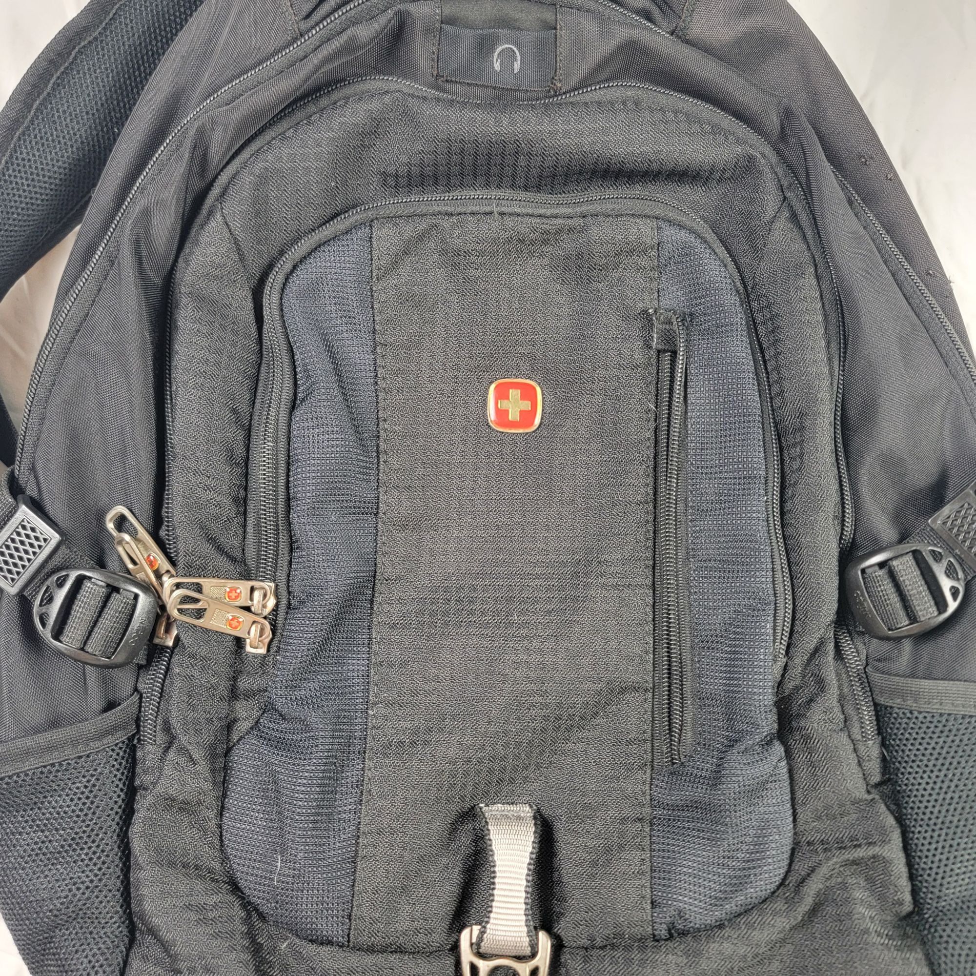 Swissgear SwissGear 3101 Laptop Backpack Black Gray Travel Bag Casual Size ONE SIZE - 9 Thumbnail