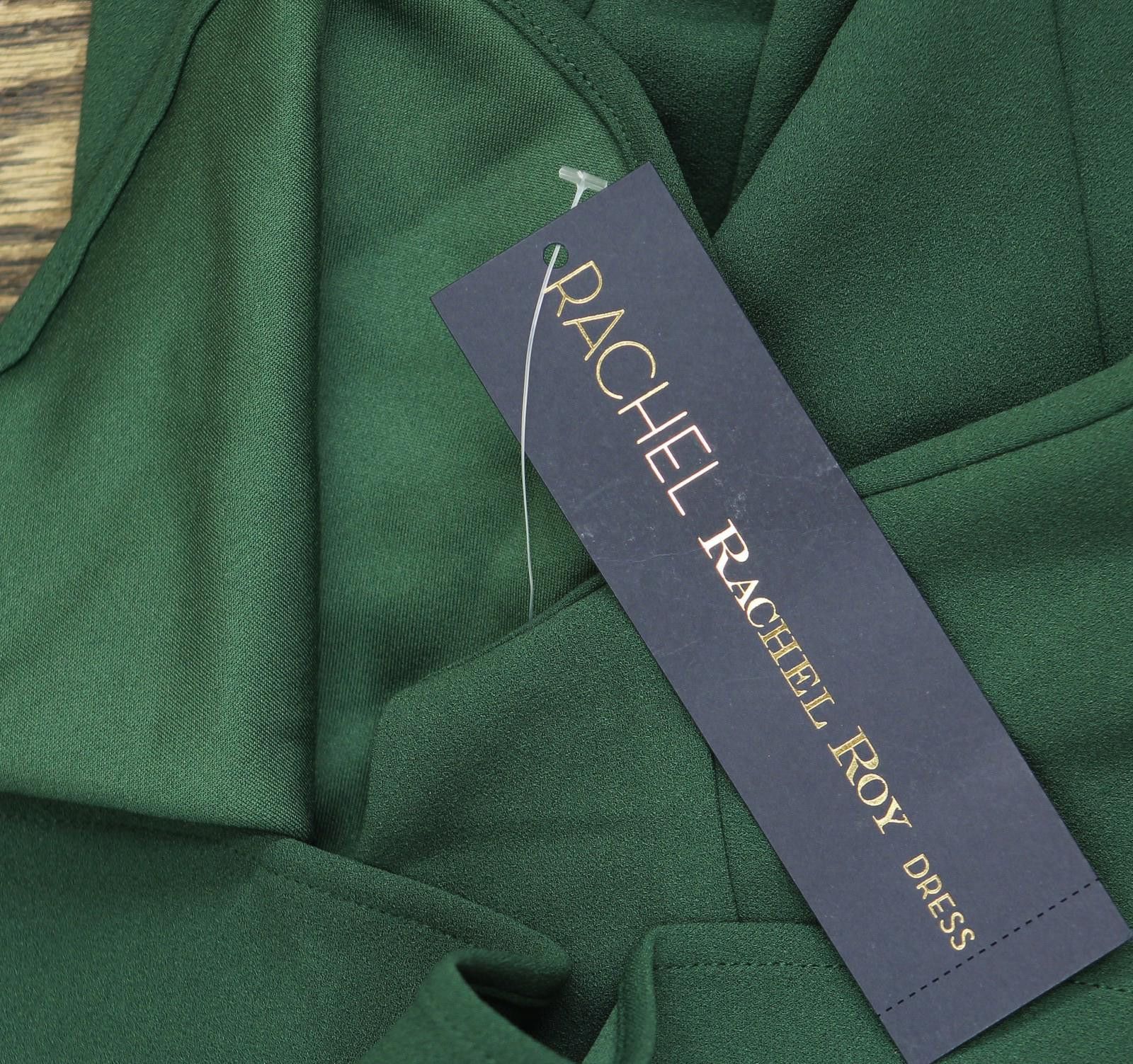 Other Rachel By Rachel Roy The Shoulder Ruffle Jumpsuit Green Xs Size 26" / US 2 / IT 38 - 3 Thumbnail