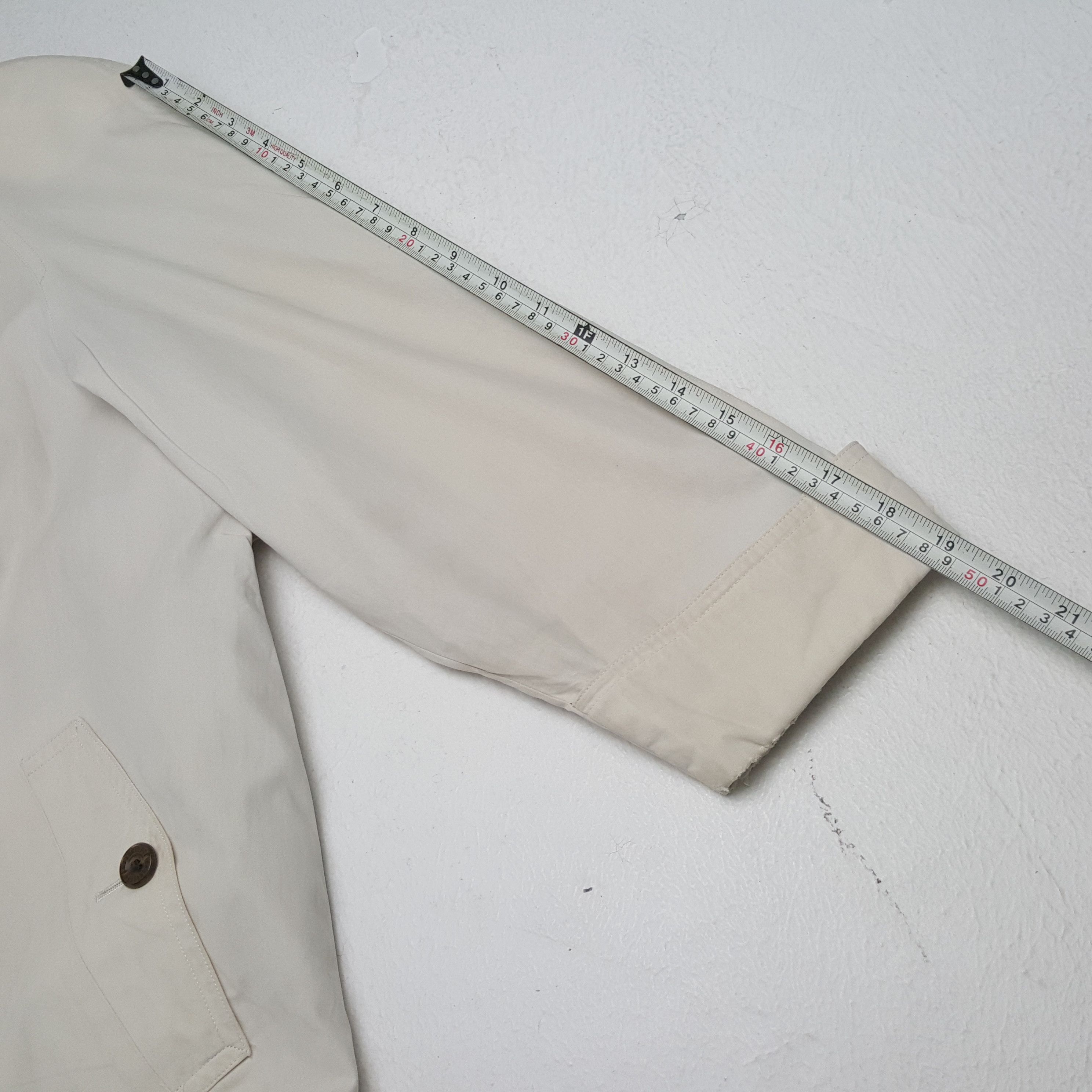 Burberry × Vintage Vintage BURBERRYS Fashion Brand Trench Coat Jacket Size L / US 10 / IT 46 - 6 Thumbnail