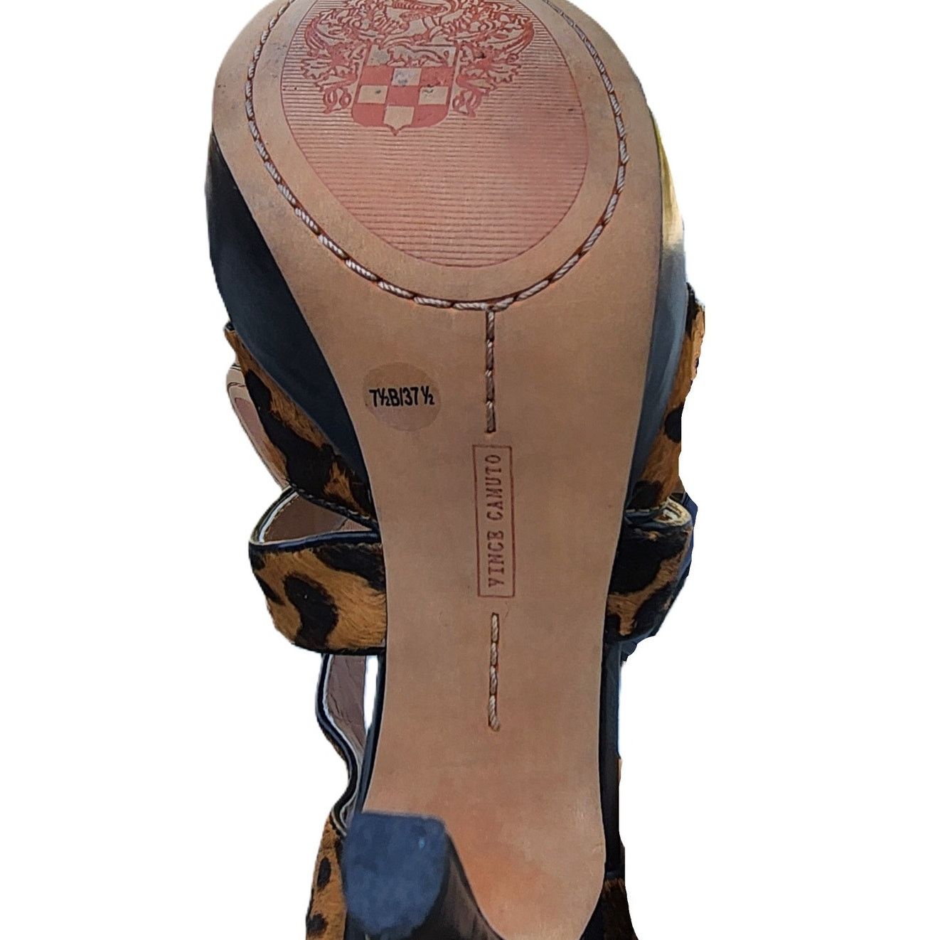 Vince Camuto Vince Camuto Melva Leopard Calf Hair Stiletto Heels 7.5 Size US 7.5 / IT 37.5 - 12 Thumbnail