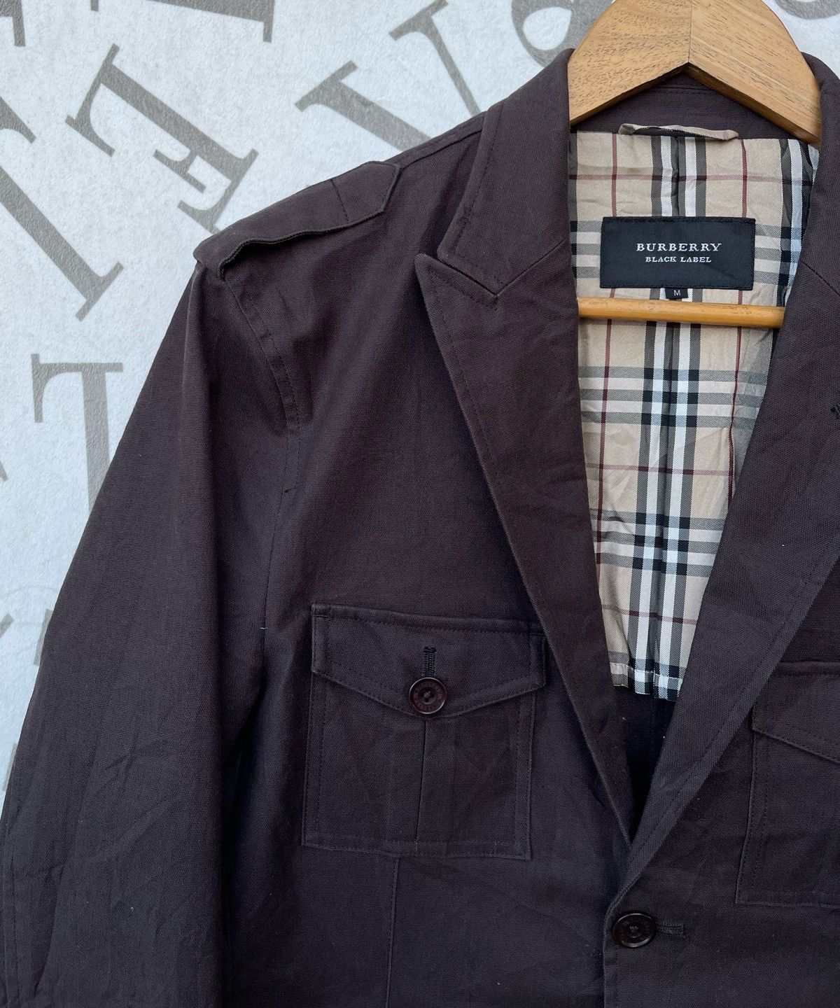Burberry Prorsum BURBERRY BLACK LABEL MEN'S UTILITY SUIT/JACKET Size US M / EU 48-50 / 2 - 7 Thumbnail