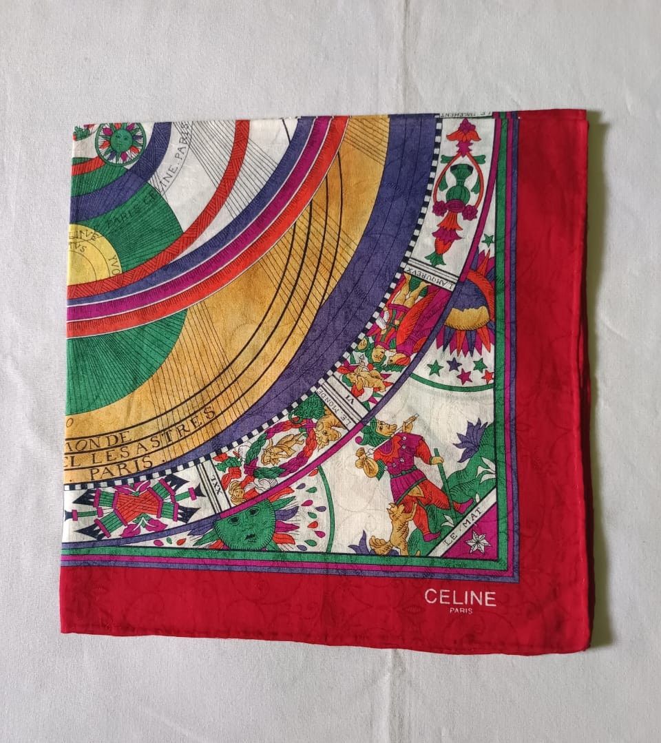 Celine Celine Handkerchief Size ONE SIZE - 2 Thumbnail