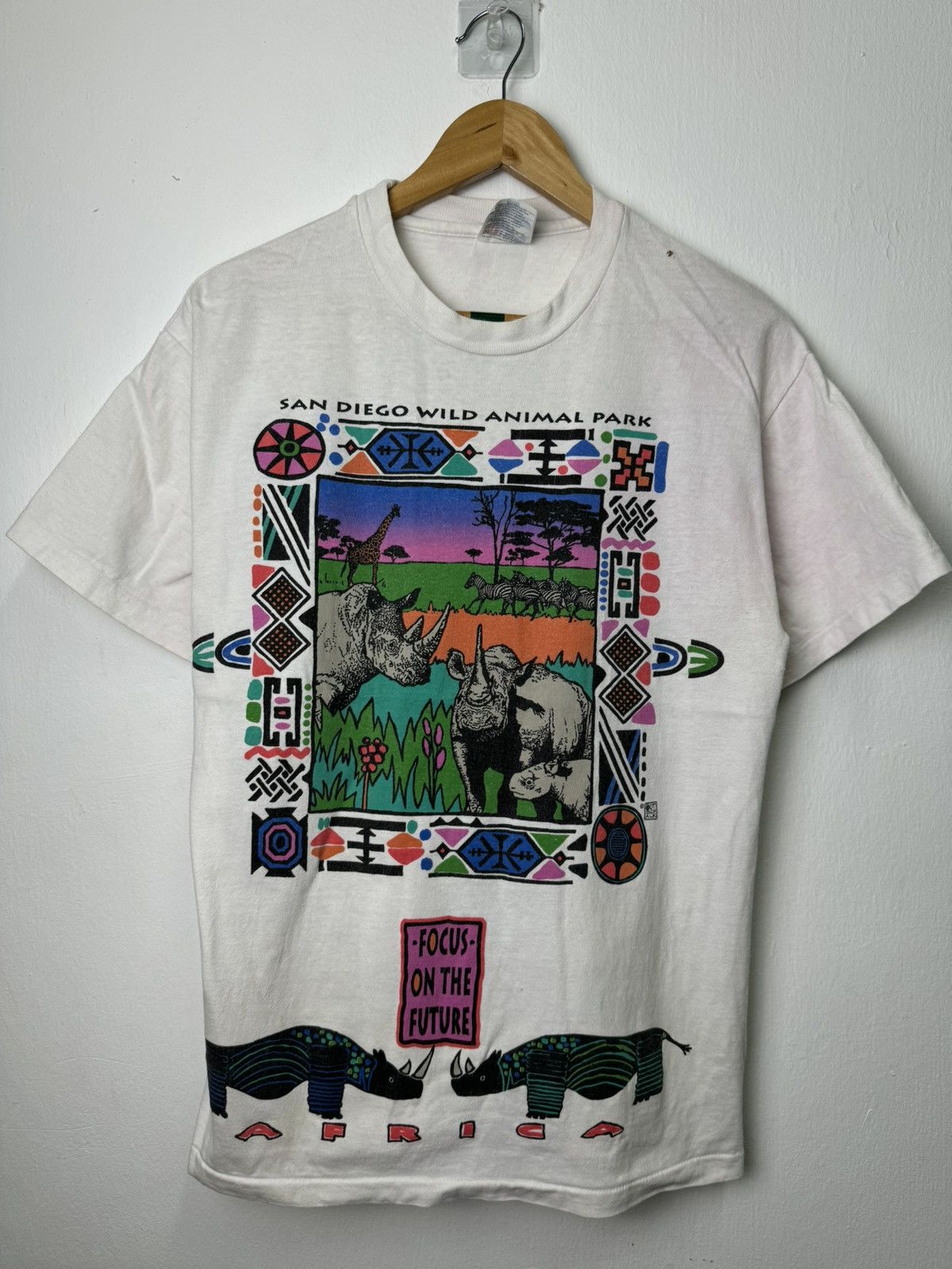 Vintage Vintage Rhinos T Shirt Size US M / EU 48-50 / 2 - 1 Thumbnail