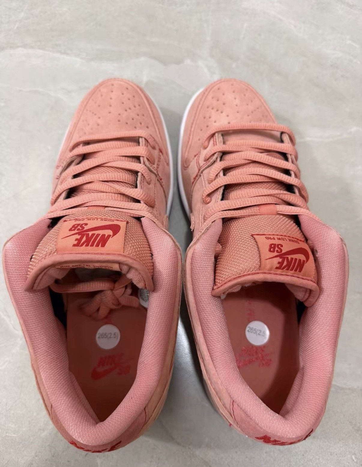 Nike Nike Dunk SB Pro PRM "Pink Pig" Low Top Sneakers J34 Size US 8.5 / EU 41-42 - 6 Thumbnail