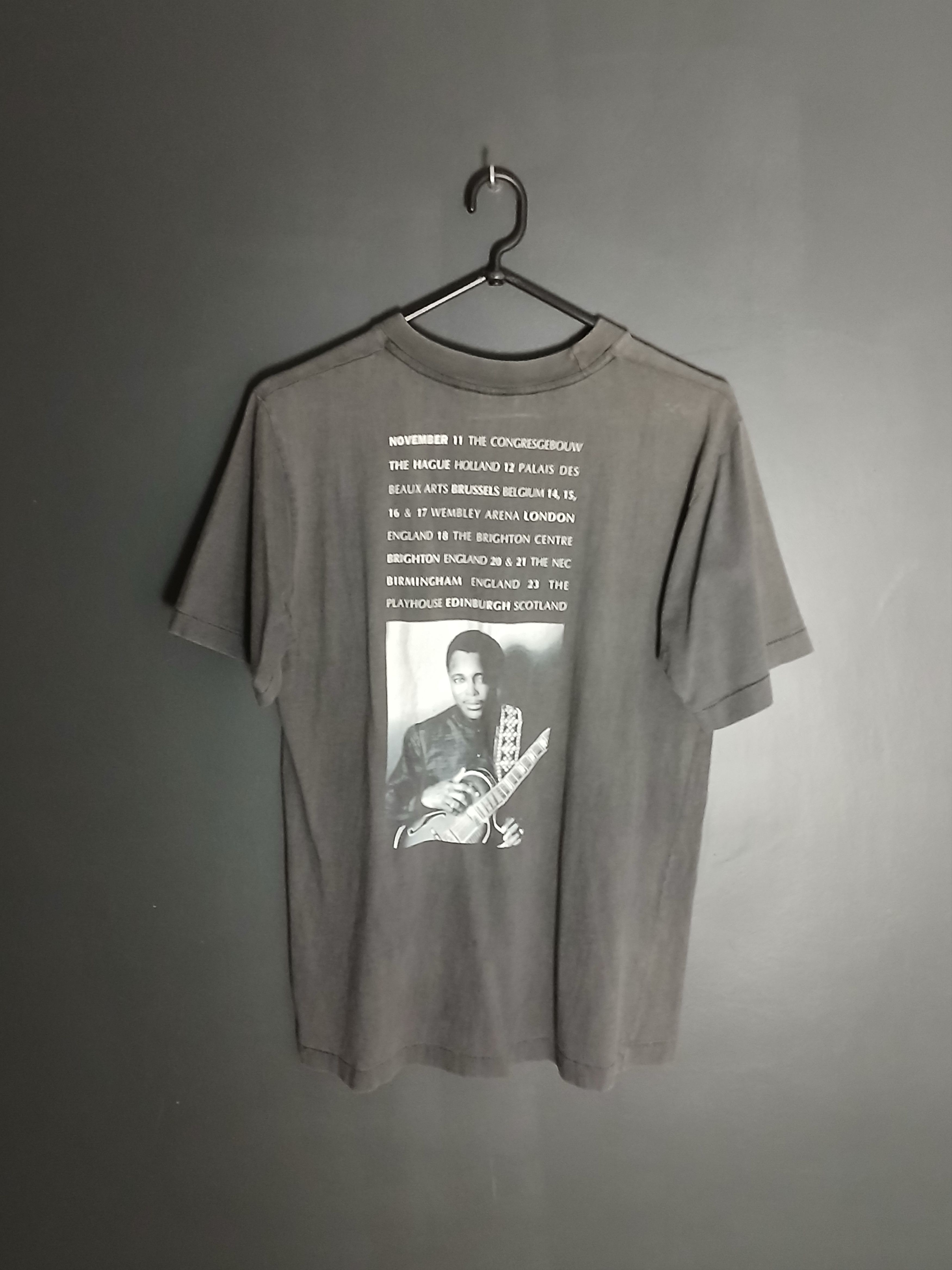 Band Tees × Vintage George Benson European Tour 1990 Single Stitch T-Shirt Size US XL / EU 56 / 4 - 1 Thumbnail