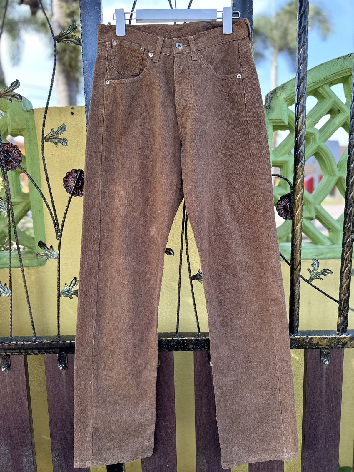 Kapital 💥Nigel Cabourn💥 Brown Denim Nigel Cabourn💥 Size US 28 / EU 44 - 1 Thumbnail