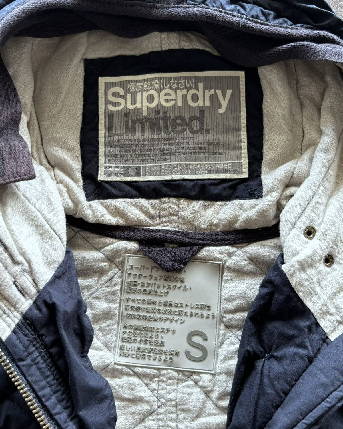 Japanese Brand Superdry Puffer Zip Up Hooded Jacket Size US M / EU 48-50 / 2 - 6 Thumbnail