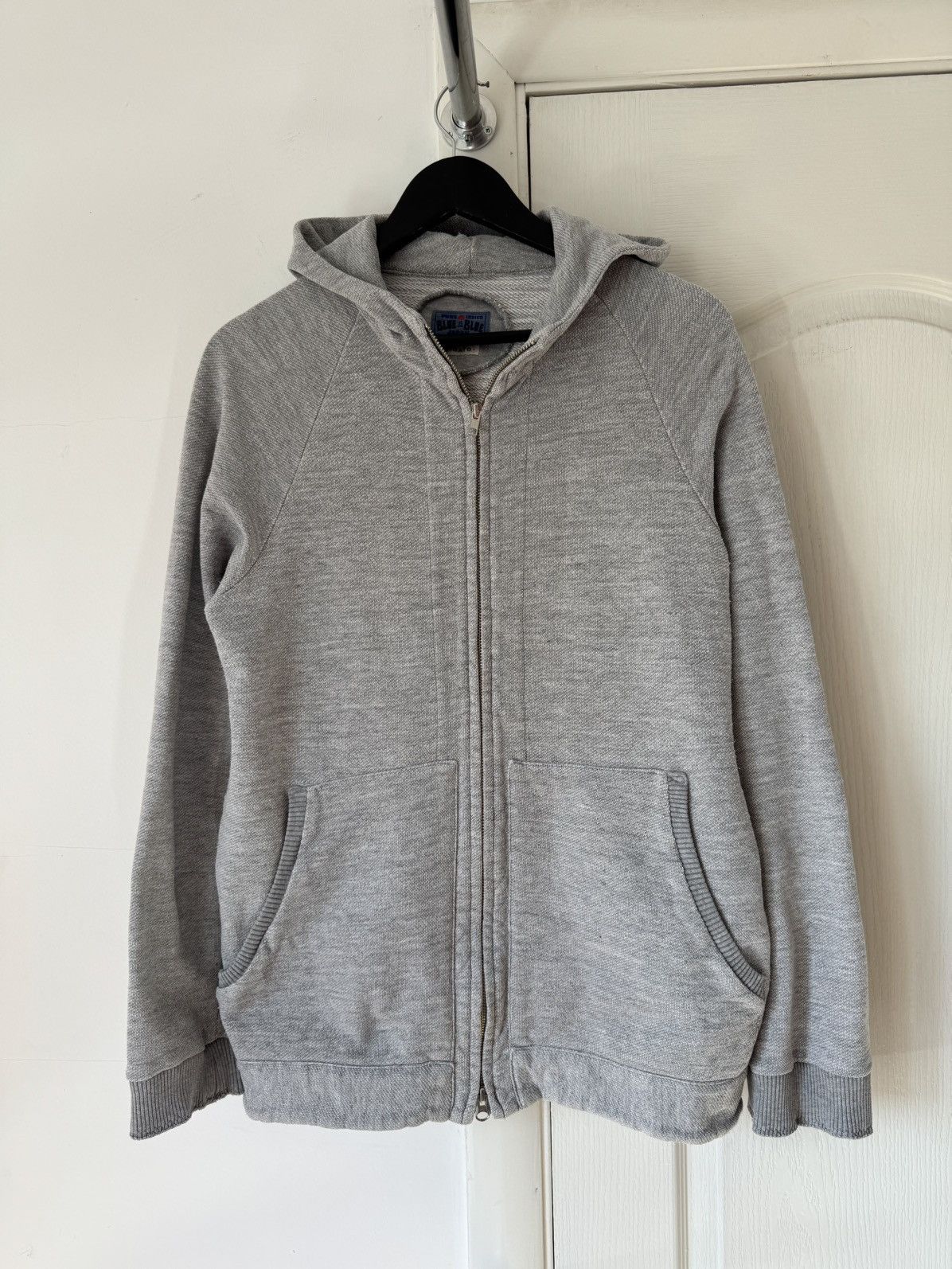 Blue Blue Japan VTG Blue Blue Japan zip Hoodie (Duty free) Size US M / EU 48-50 / 2 - 1 Thumbnail