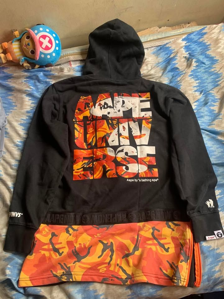 Aape Aape by A Bathing Ape Pullover Hoodie Size US L / EU 52-54 / 3 - 1 Thumbnail