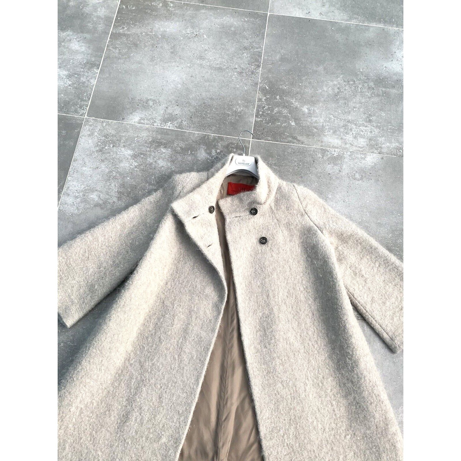 Carolina Herrera Women's CAROLINA HERRERA Mohair Trench Coat Jacket M / 12 Size M / US 6-8 / IT 42-44 - 15 Thumbnail