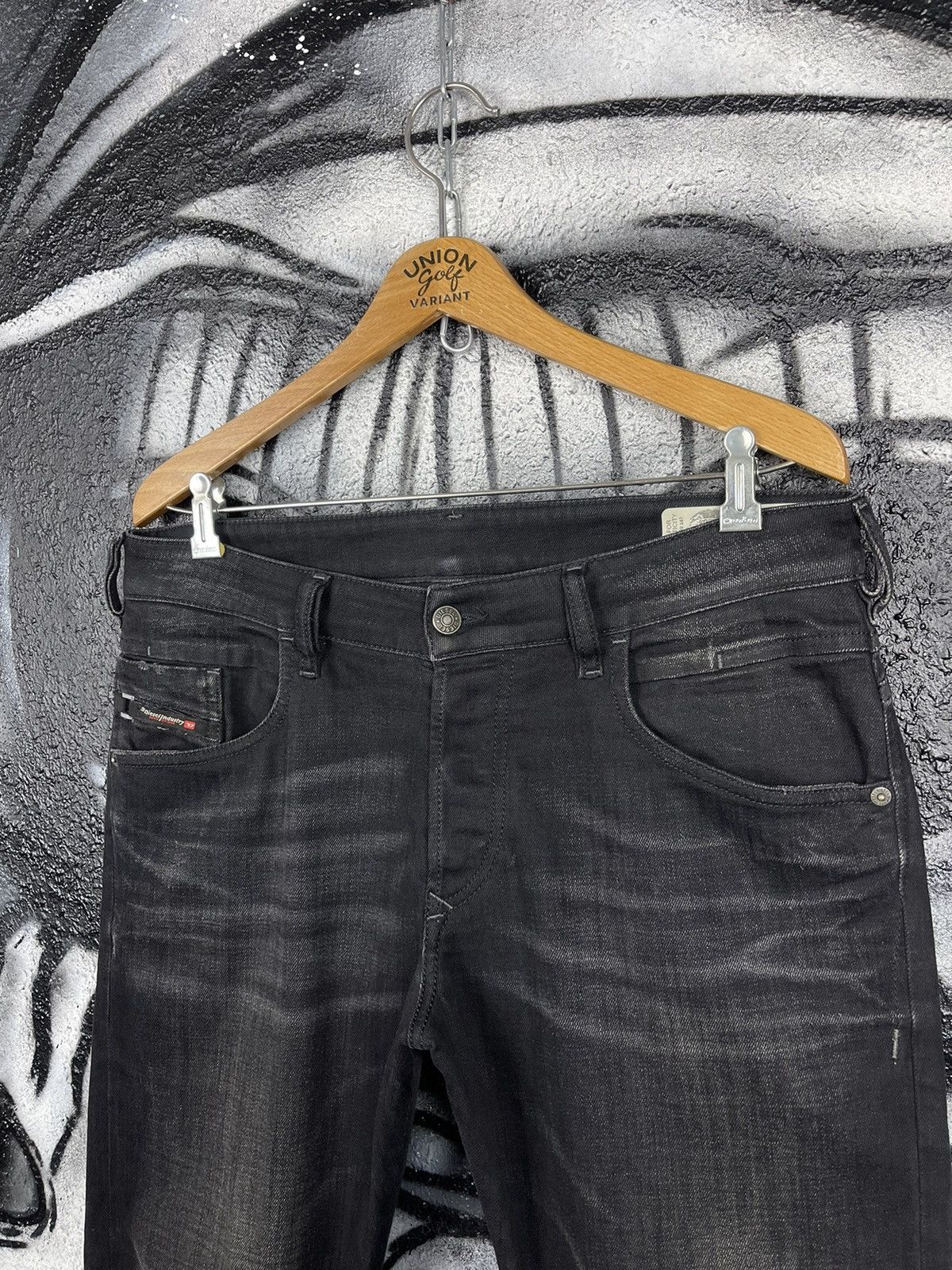 Diesel Diesel D-Bazer Tapered Denim Jeans Men’s Size W31 L32 Size US 31 - 4 Thumbnail