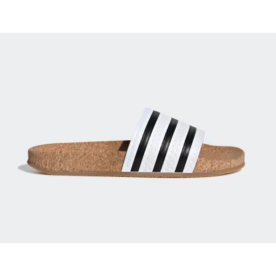 Adidas NWT Adidas Adilette Cork W Women's Size 6 Leather Slides Size US 6 / IT 36 - 3 Thumbnail