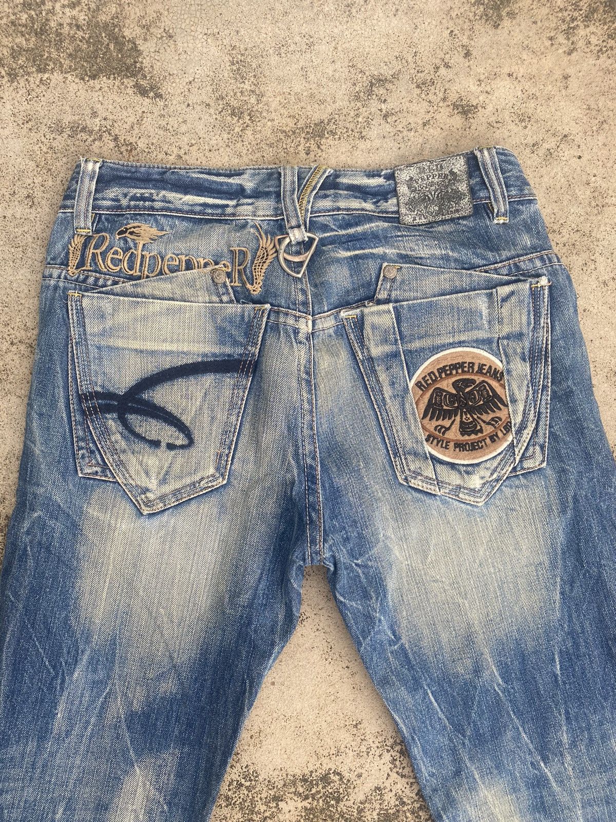 If Six Was Nine × Japanese Brand Flare Jeans Ref Pepper Clawmark Tunder Size US 32 / EU 48 - 23 Thumbnail
