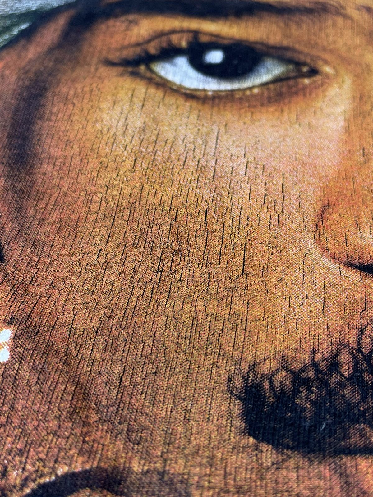 Band Tees × Vintage Vintage 90s Two Sided 2PAC Tupac Shakur Out on Bali Rap Tee Size US L / EU 52-54 / 3 - 6 Thumbnail
