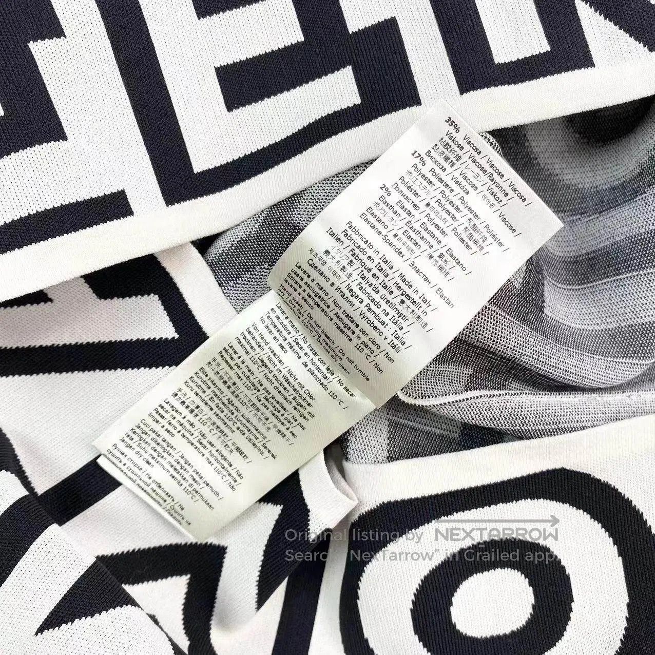 Fendi Fendi Skirt full of printed letters and logo| Size 27" / US 4 / IT 40 - 6 Thumbnail