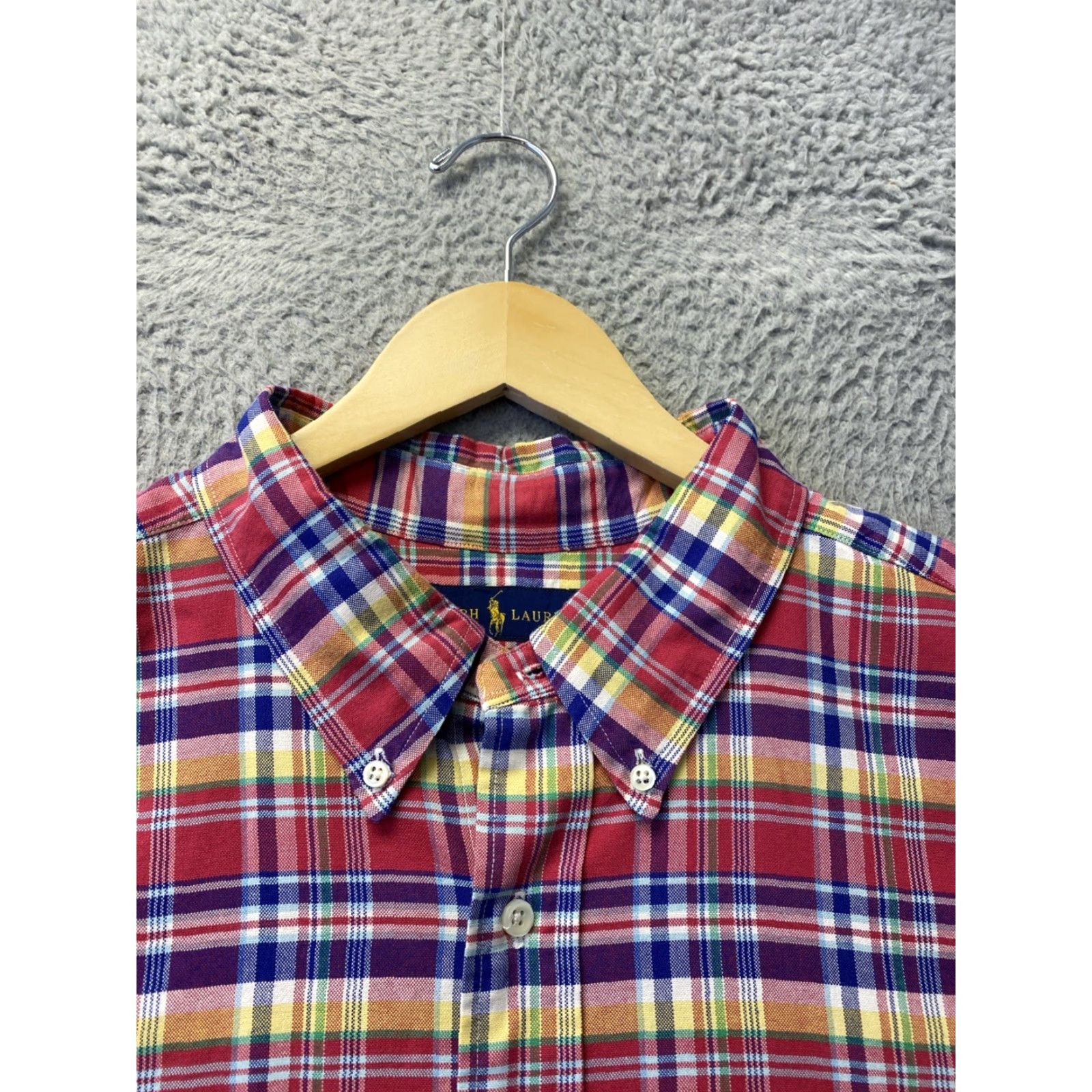 Ralph Lauren RALPH LAUREN Button Down Shirt Mens XXLT Plaid Classic Long Sleeve Multi- 161-19 Size US XXL / EU 58 / 5 - 6 Thumbnail